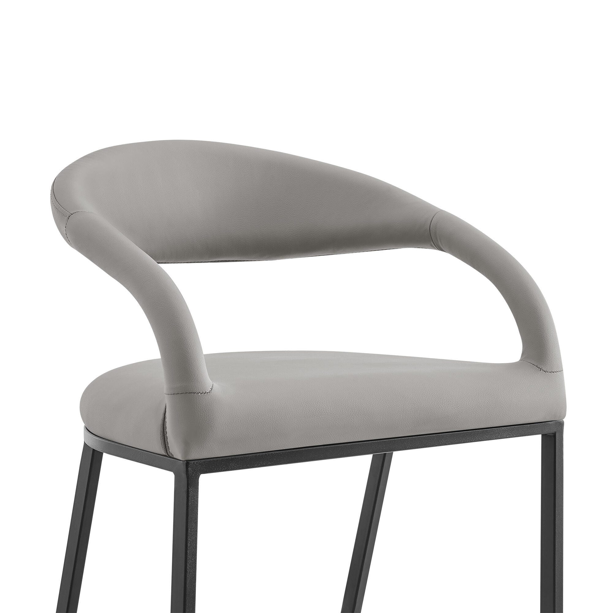 Ramona Counter Height Bar Stool, Light Gray, large