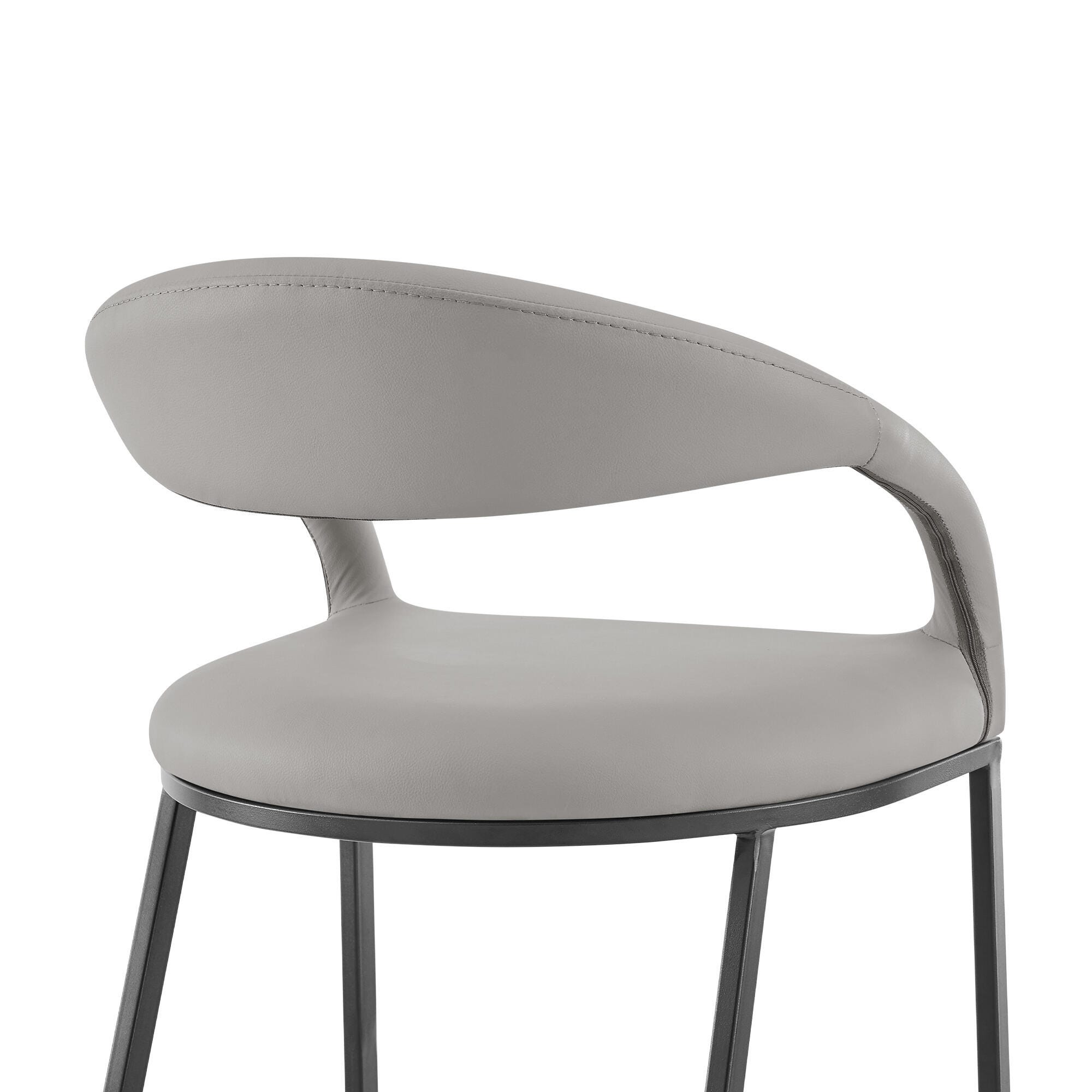 Ramona Counter Height Bar Stool, Light Gray, large