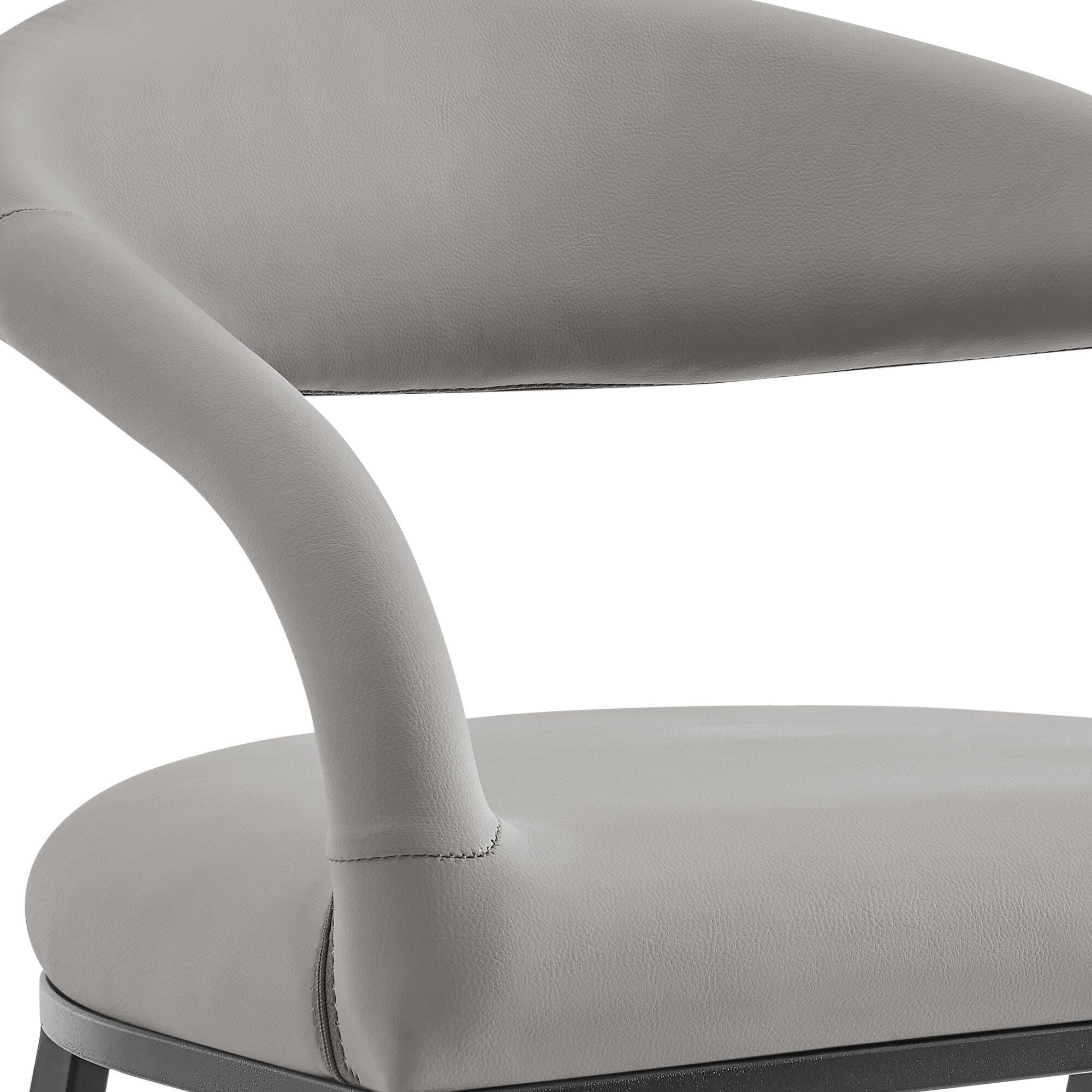 Ramona Counter Height Bar Stool, Light Gray, large