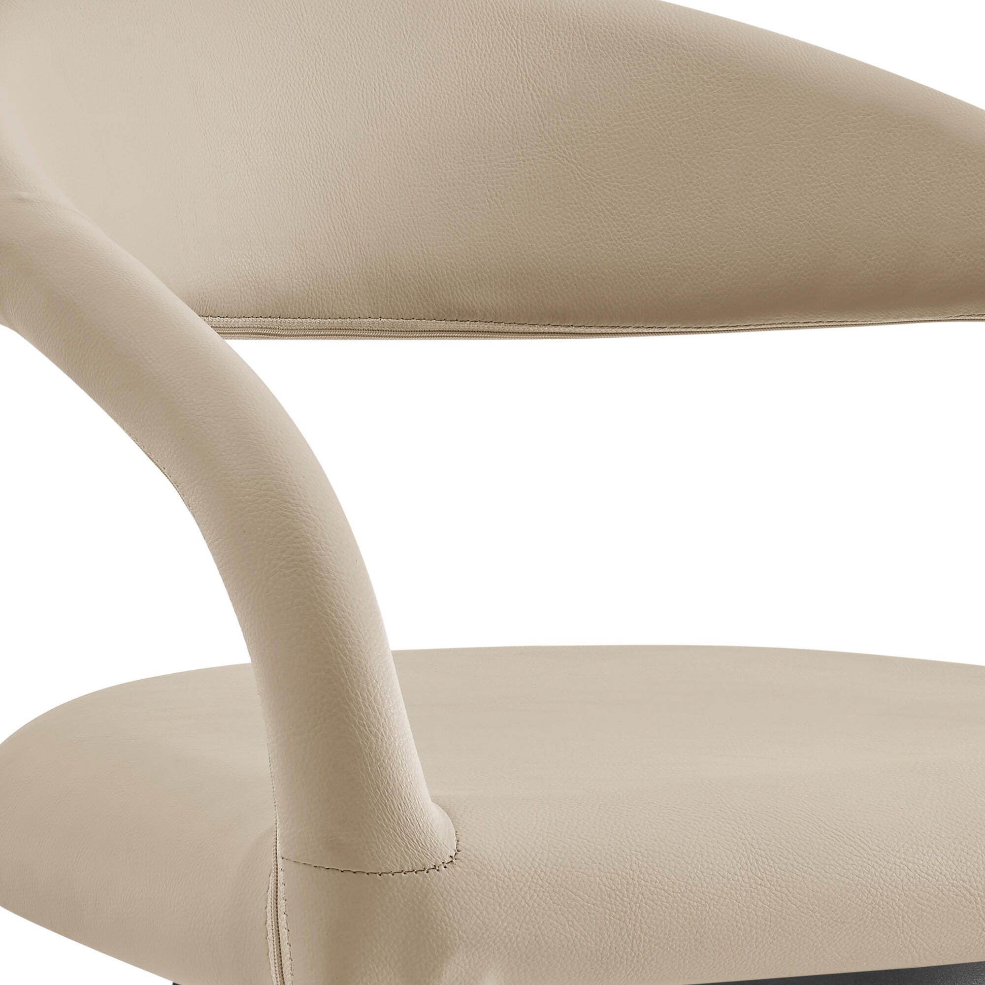 Ramona Swivel Bar Height Bar Stool, Beige, large