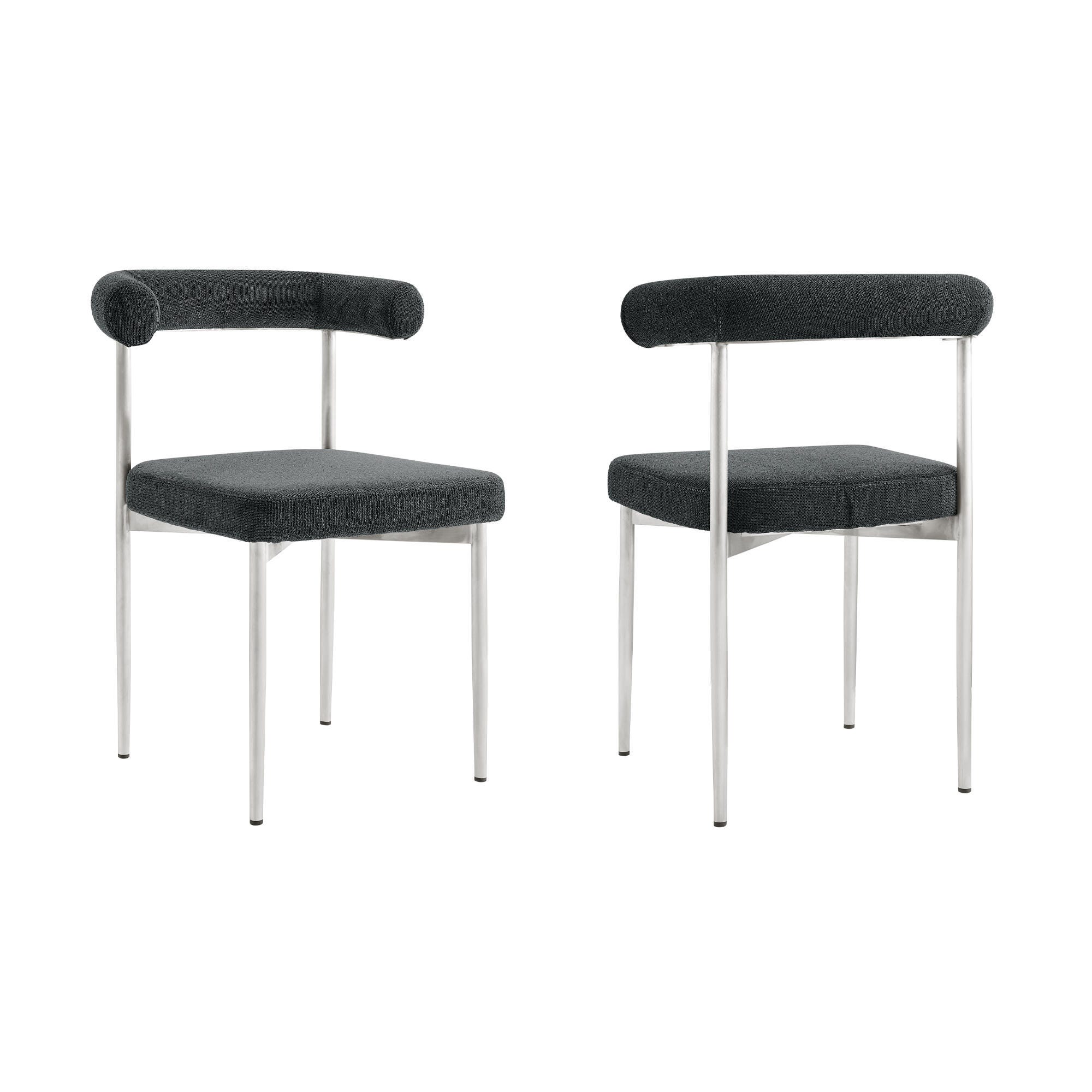 Shannon Dining Chair (Set of 2), Charcoal, large