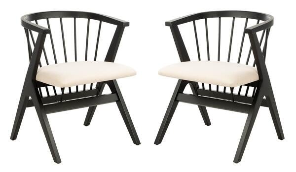 Safavieh Noah Spindle Back Dining Chair (Set of 2)
