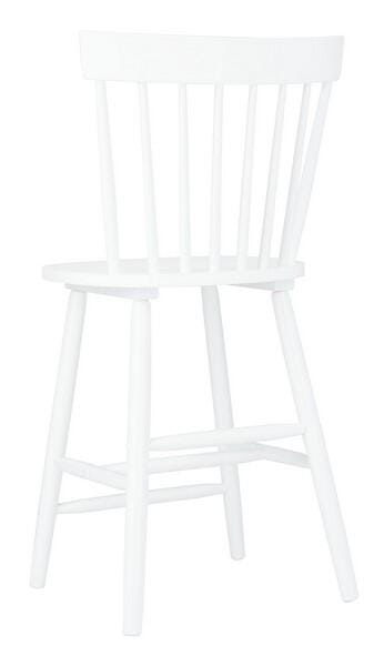 Safavieh Providence Counter Height Bar Stool (Set of 2), White, large