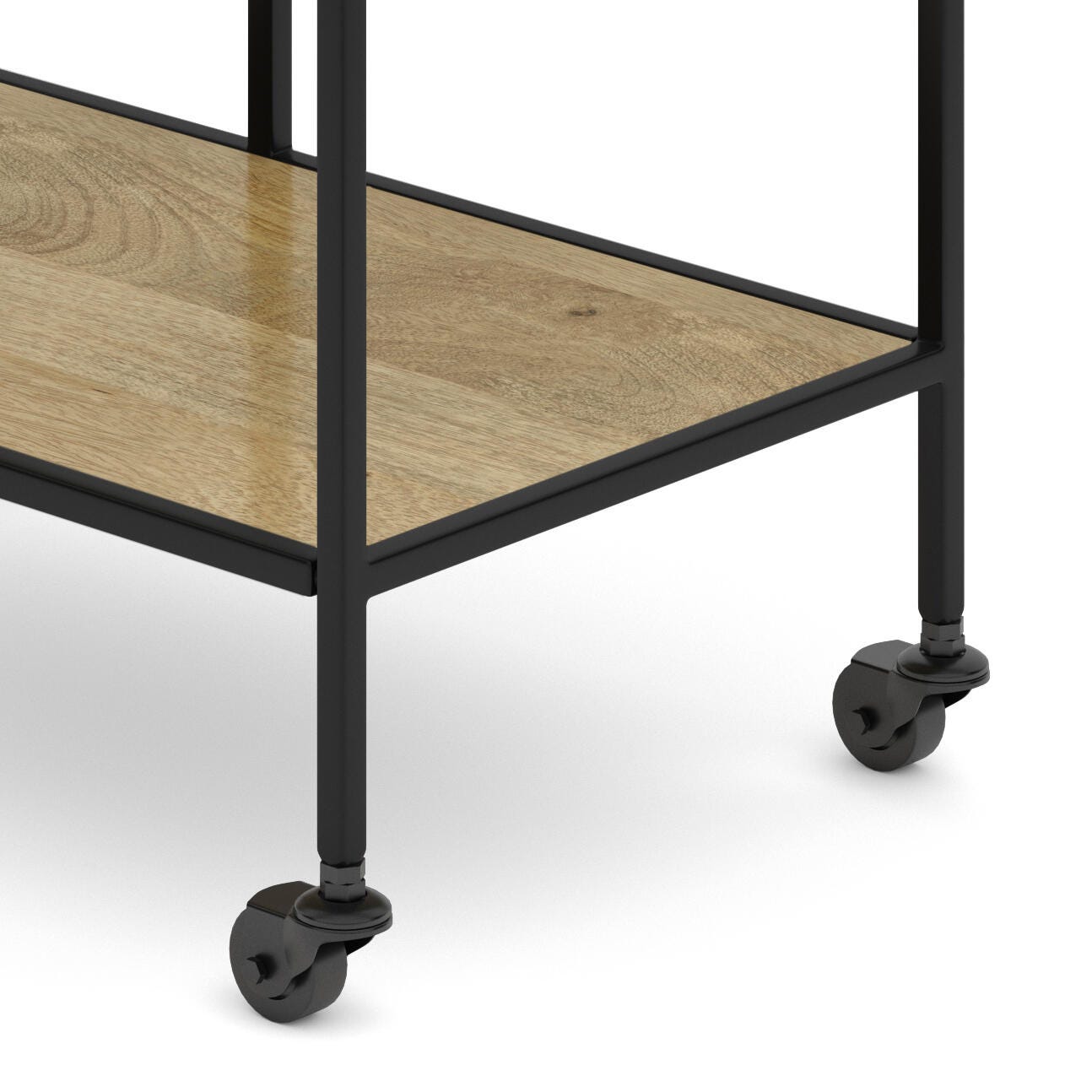 Simpli Home Barnes Bar Cart, , large