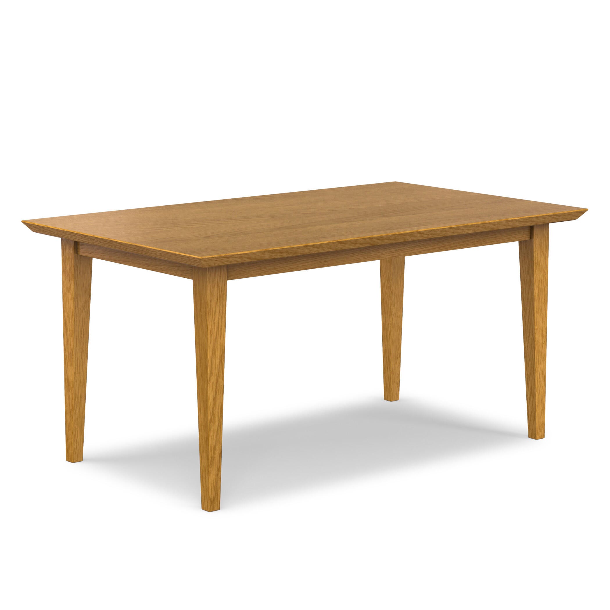 Simpli Home Colby Dining Table, Oak, large