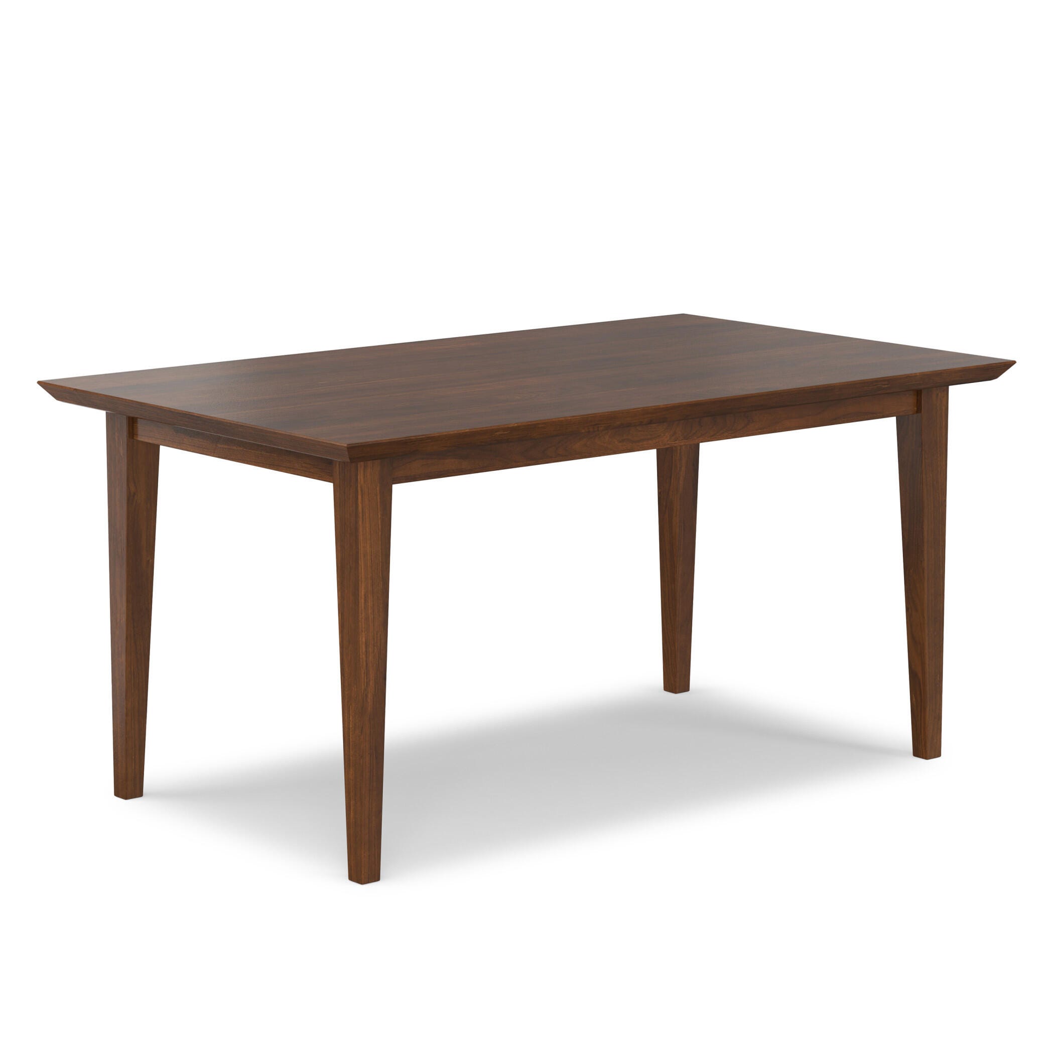 Simpli Home Colby Dining Table, Walnut, large