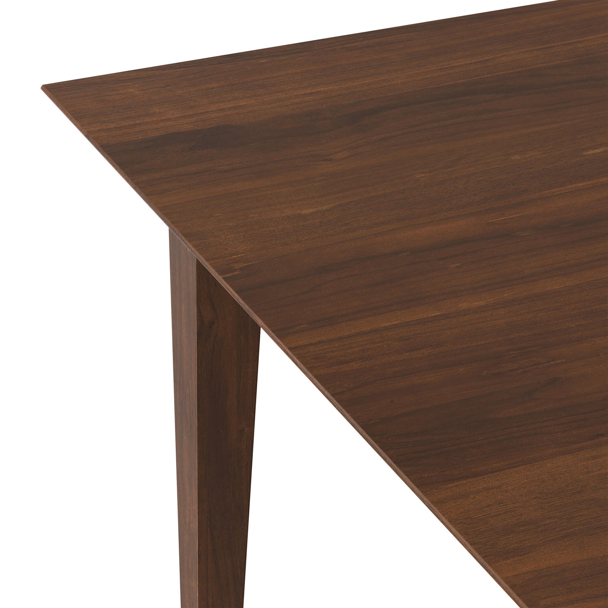 Simpli Home Colby Dining Table, Walnut, large