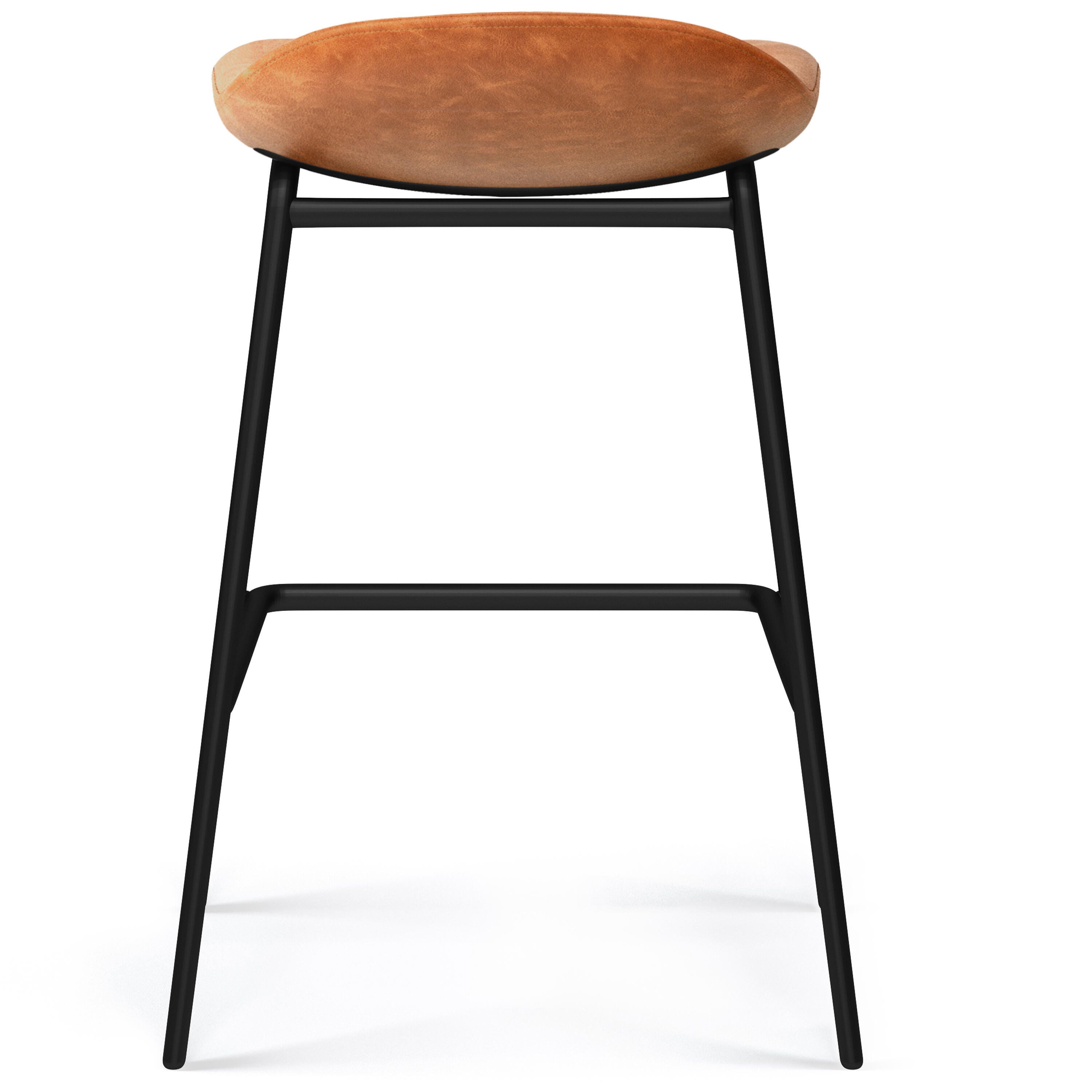 Simpli Home Dafney Counter Height Bar Stool (Set of 2), , large