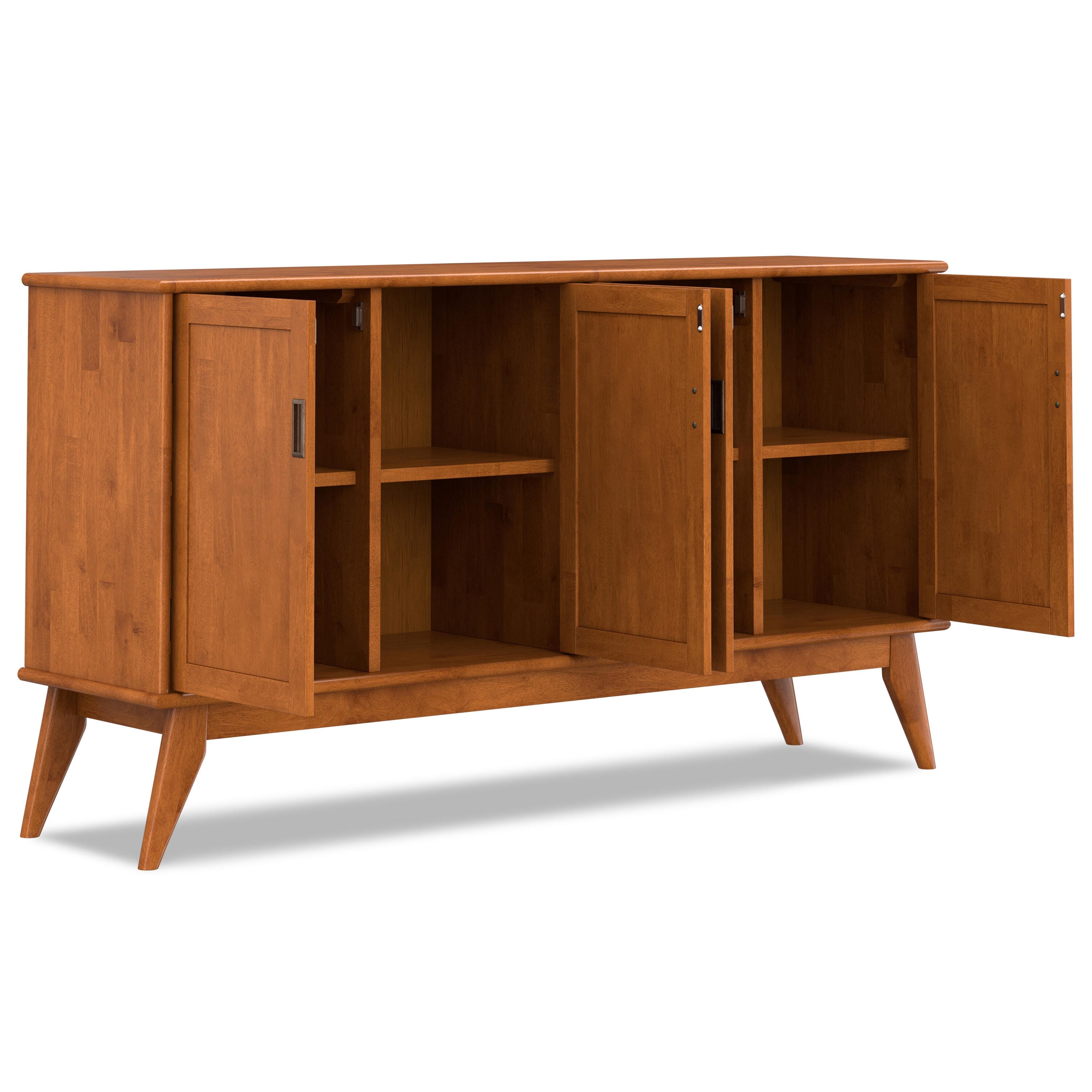 Simpli Home Draper 4 Door Sideboard Buffet, , large