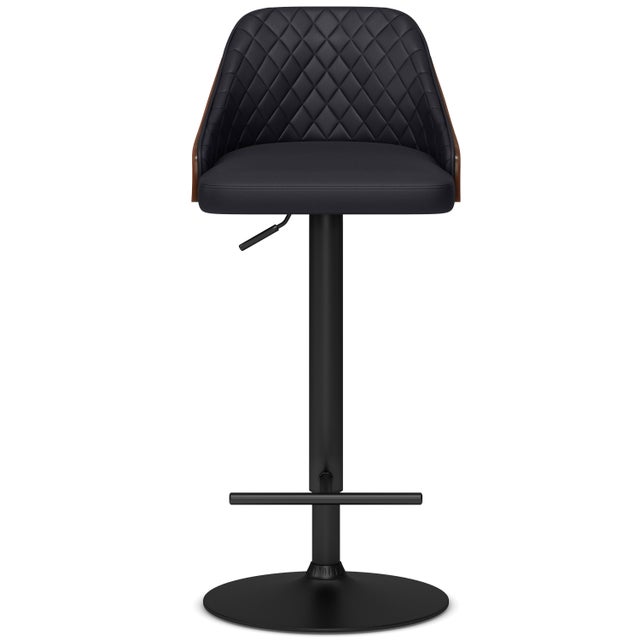 Simpli Home Edwin Adjustable Swivel Bar Stool
