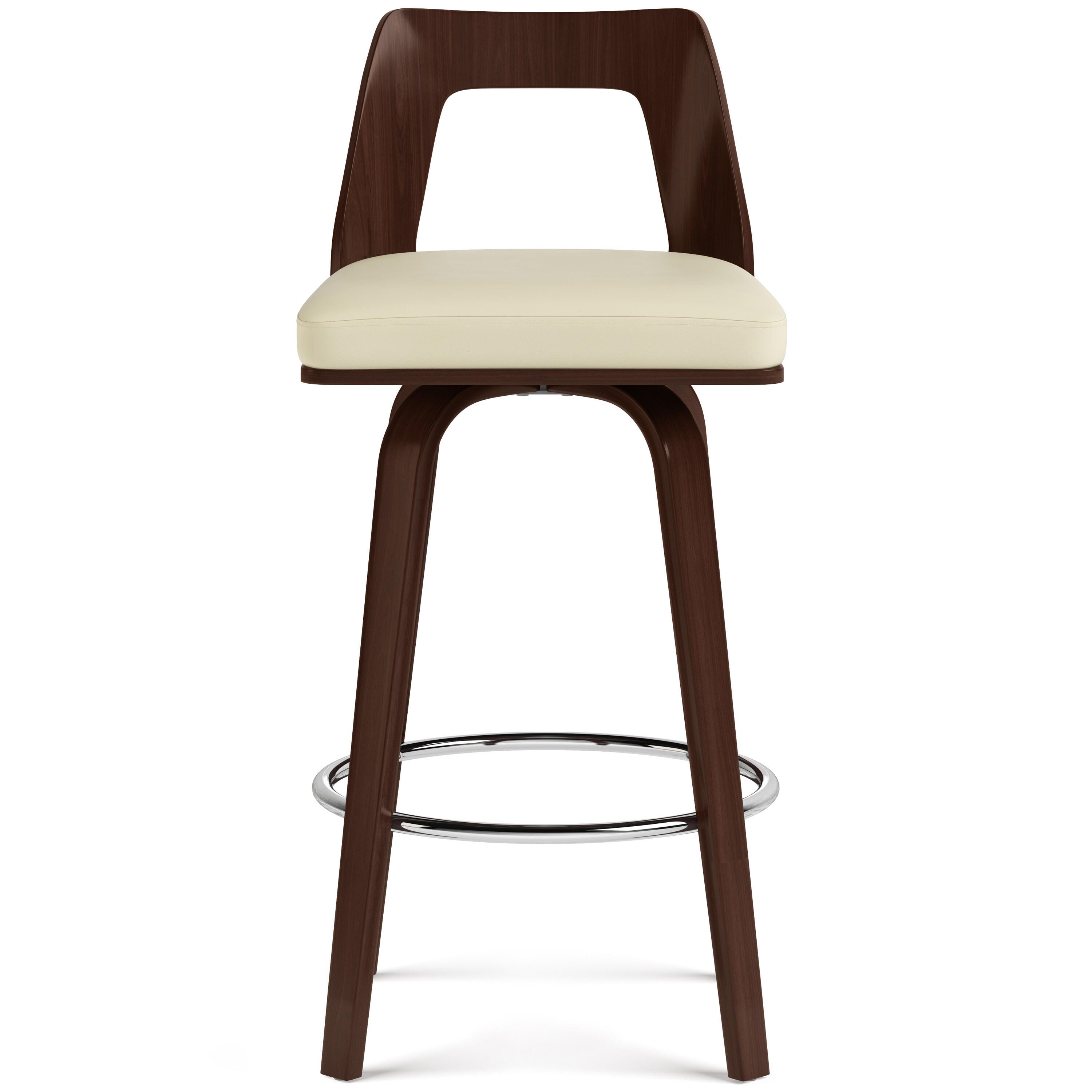 Simpli Home Ellison Swivel Bar Stool (Set of 2), , large