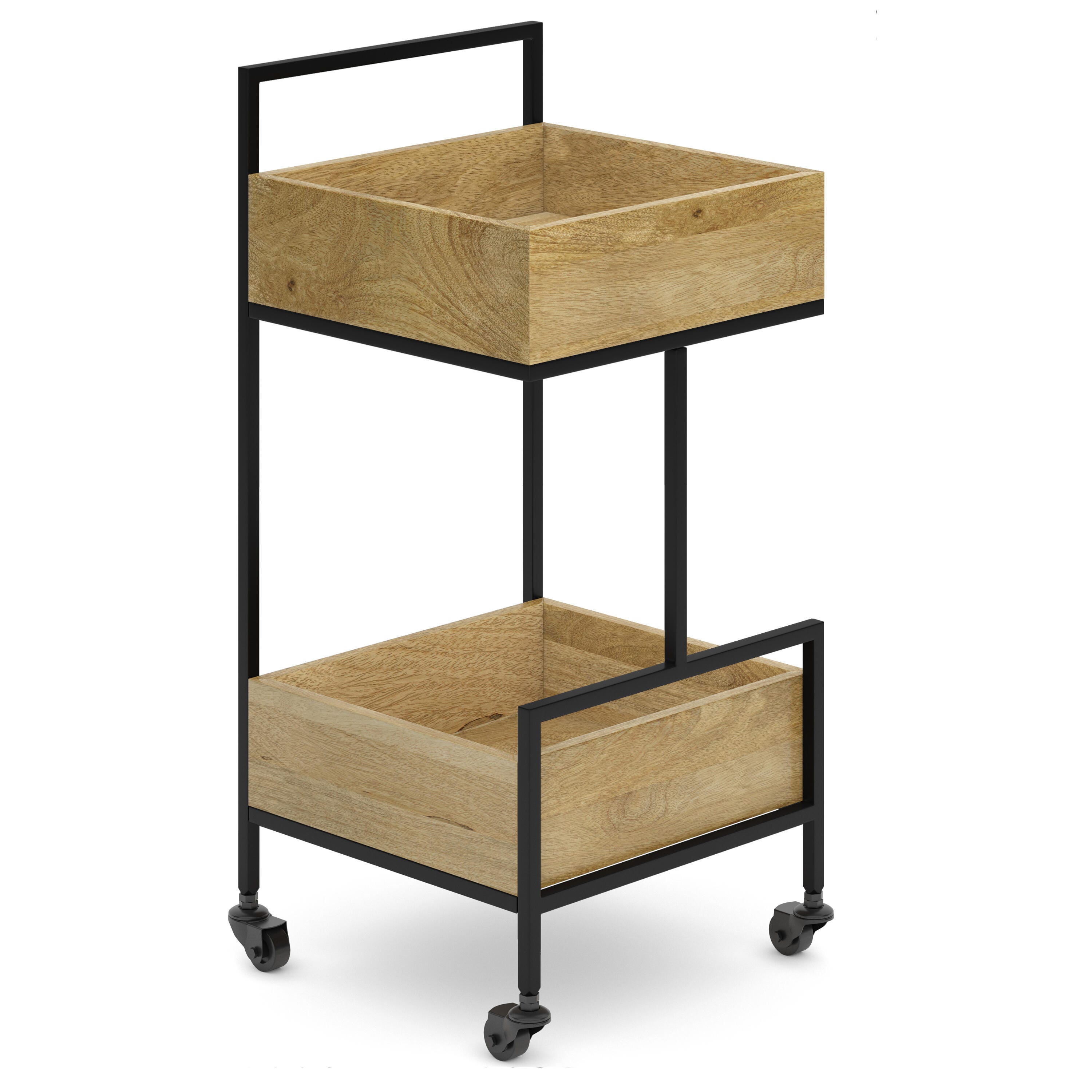 Simpli Home Hobbs Bar Cart, , large