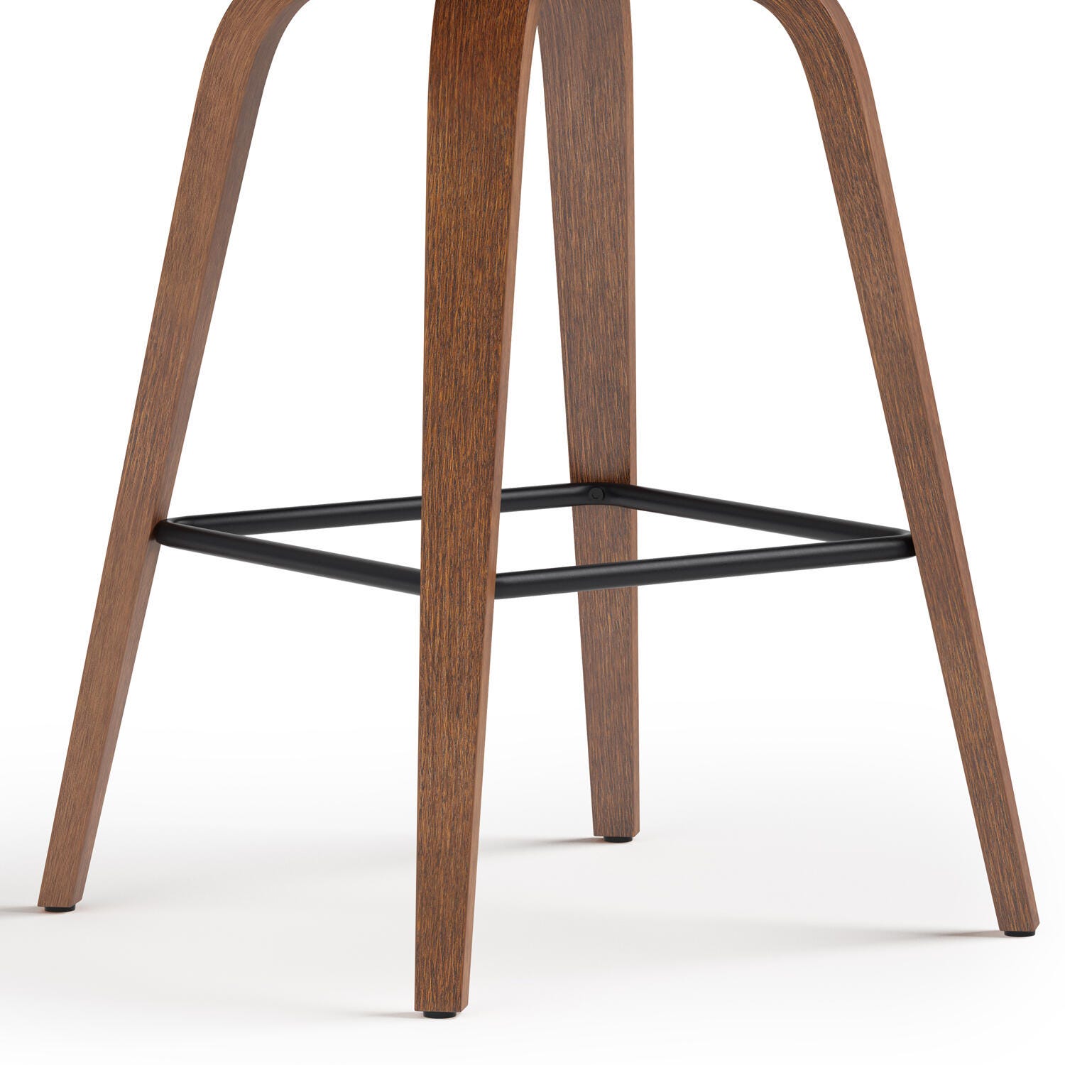 Simpli Home Larsen Saddle Bar Stool (Set of 2), , large