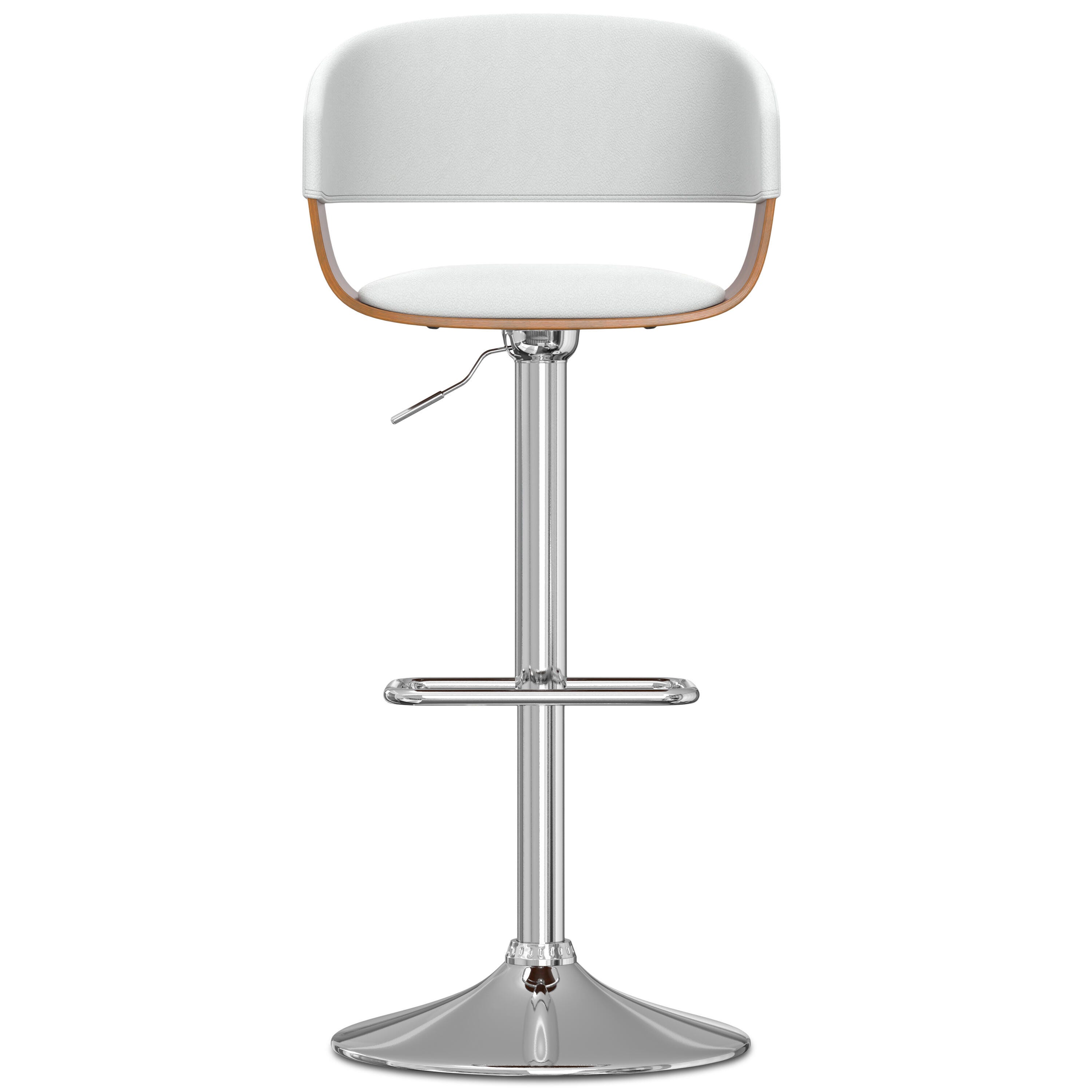 Simpli Home Lowell Adjustable Swivel Bar Stool, , large