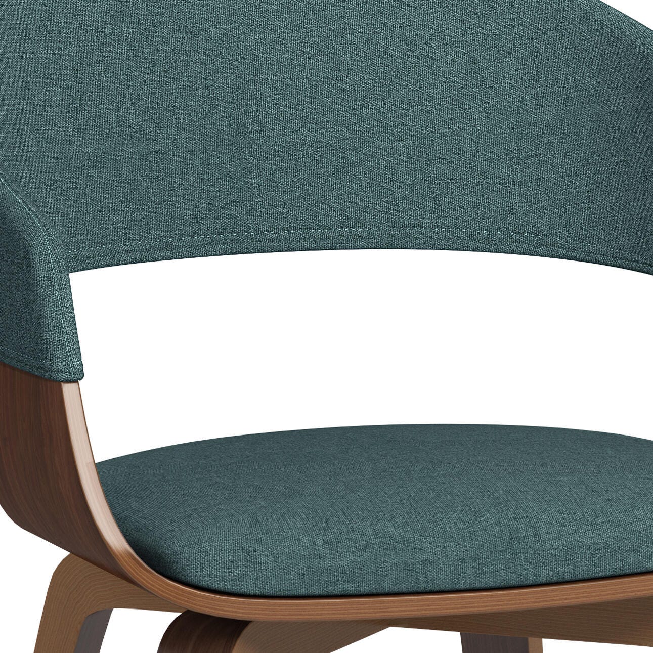 Simpli Home Lowell Dining Chair, Dark Blue, large