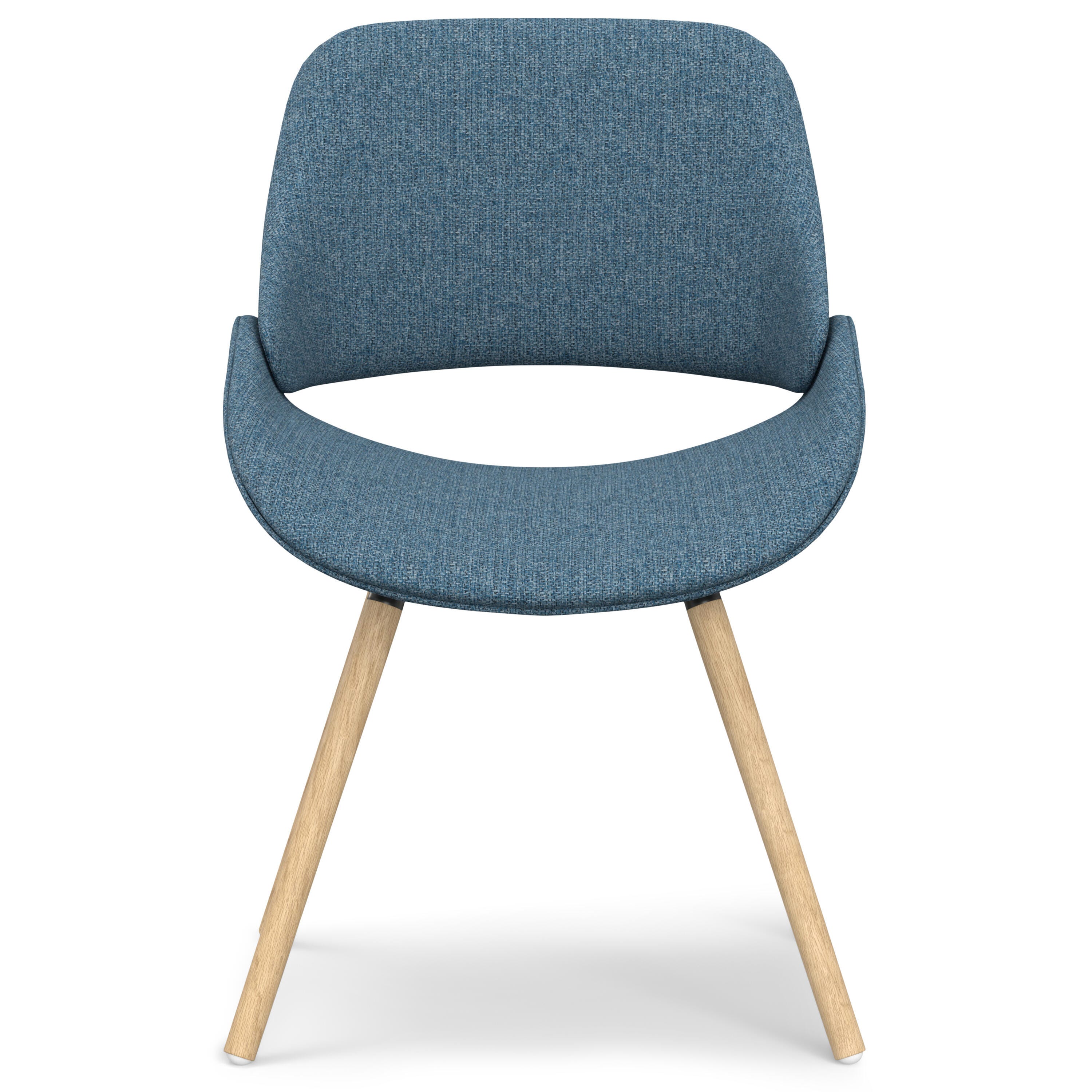 Simpli Home Malden Dining Chair, Denim Blue, large
