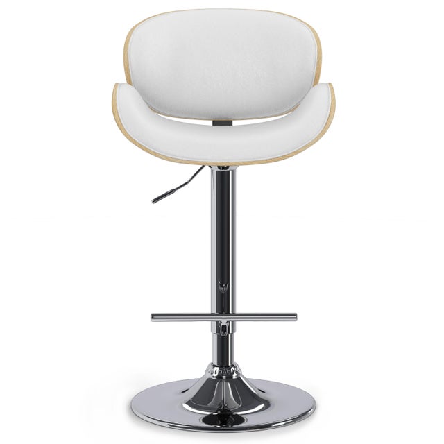 Simpli Home Marana Adjustable Swivel Bar Stool