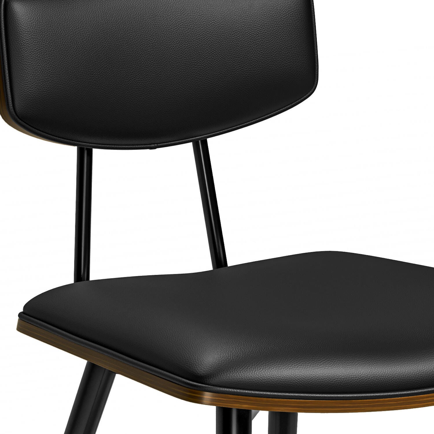Simpli Home Mavis Dining Chair ( Set of 2 ), Black, large