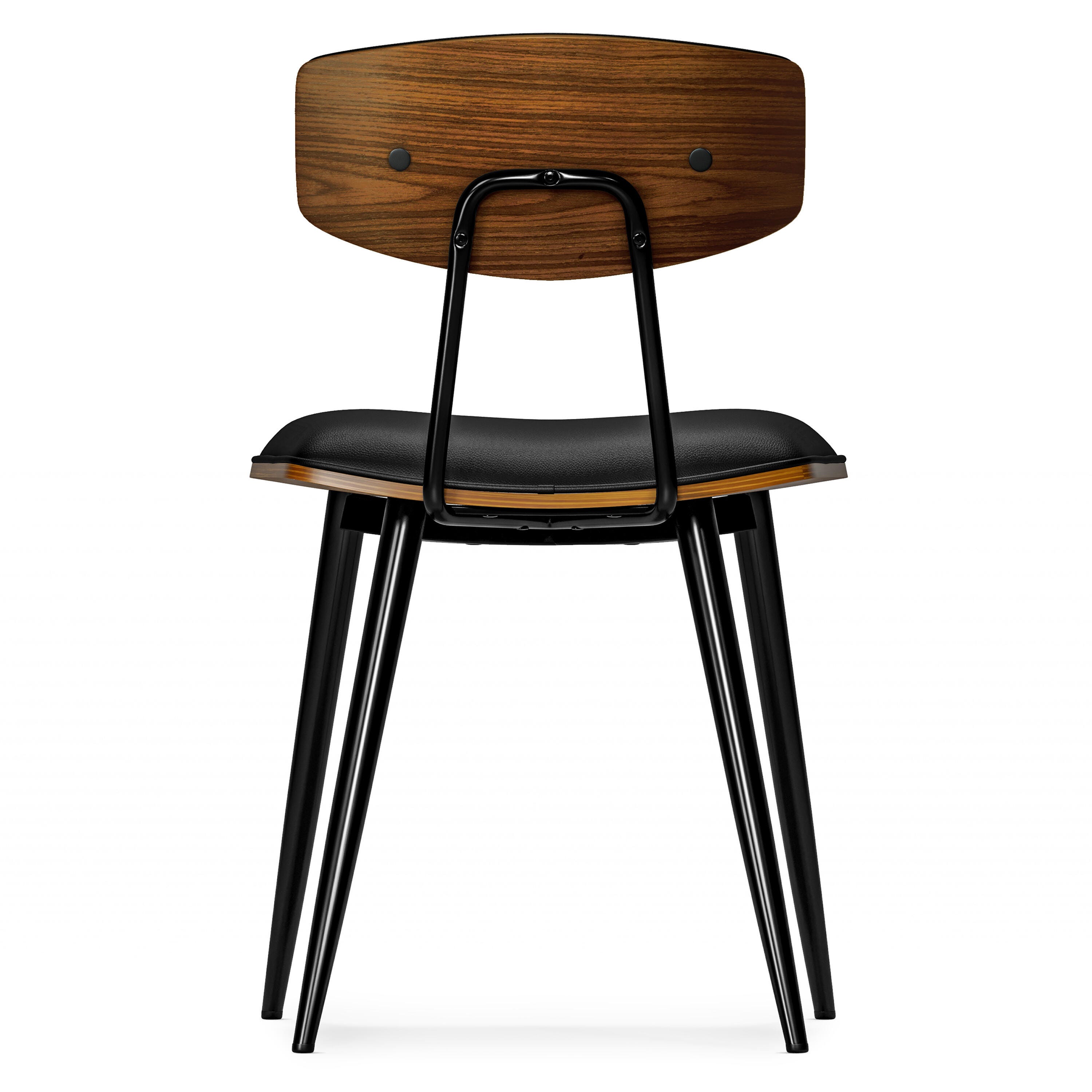 Simpli Home Mavis Dining Chair ( Set of 2 ), Black, large