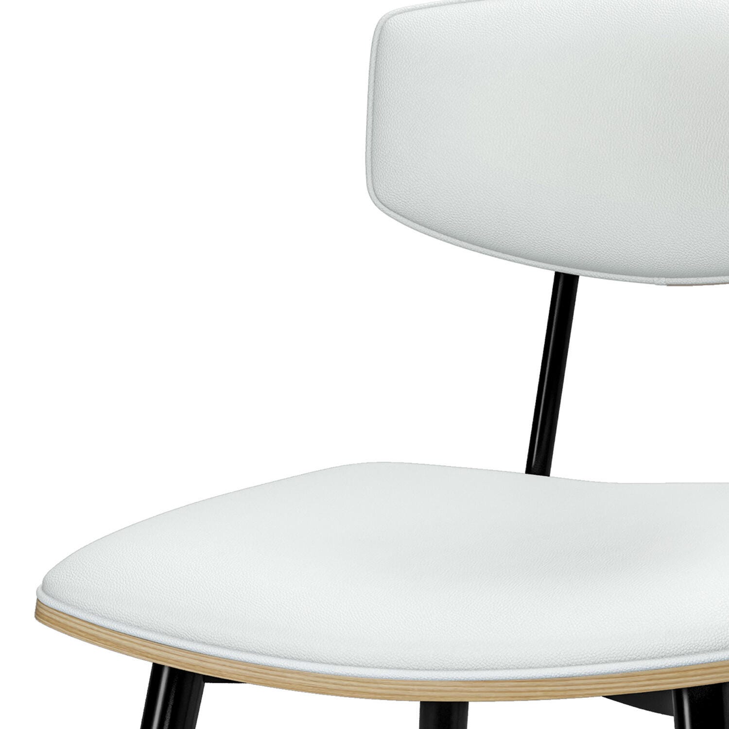Simpli Home Mavis Dining Chair ( Set of 2 ), White, large