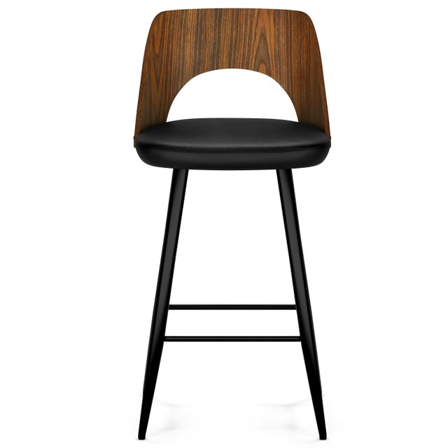 Simpli Home Micah Counter Height Bar Stool (Set of 2)