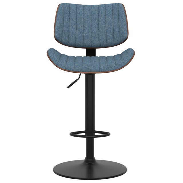 Simpli Home Novak Adjustable Swivel Bar Stool