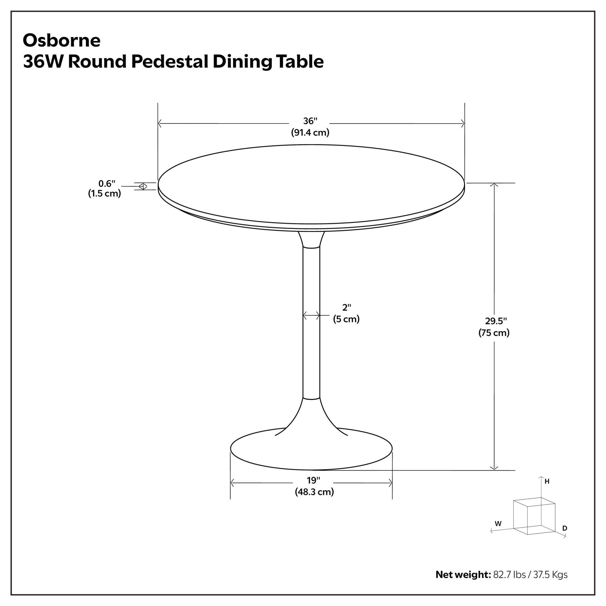 Simpli Home Osborne Dining Table, , large