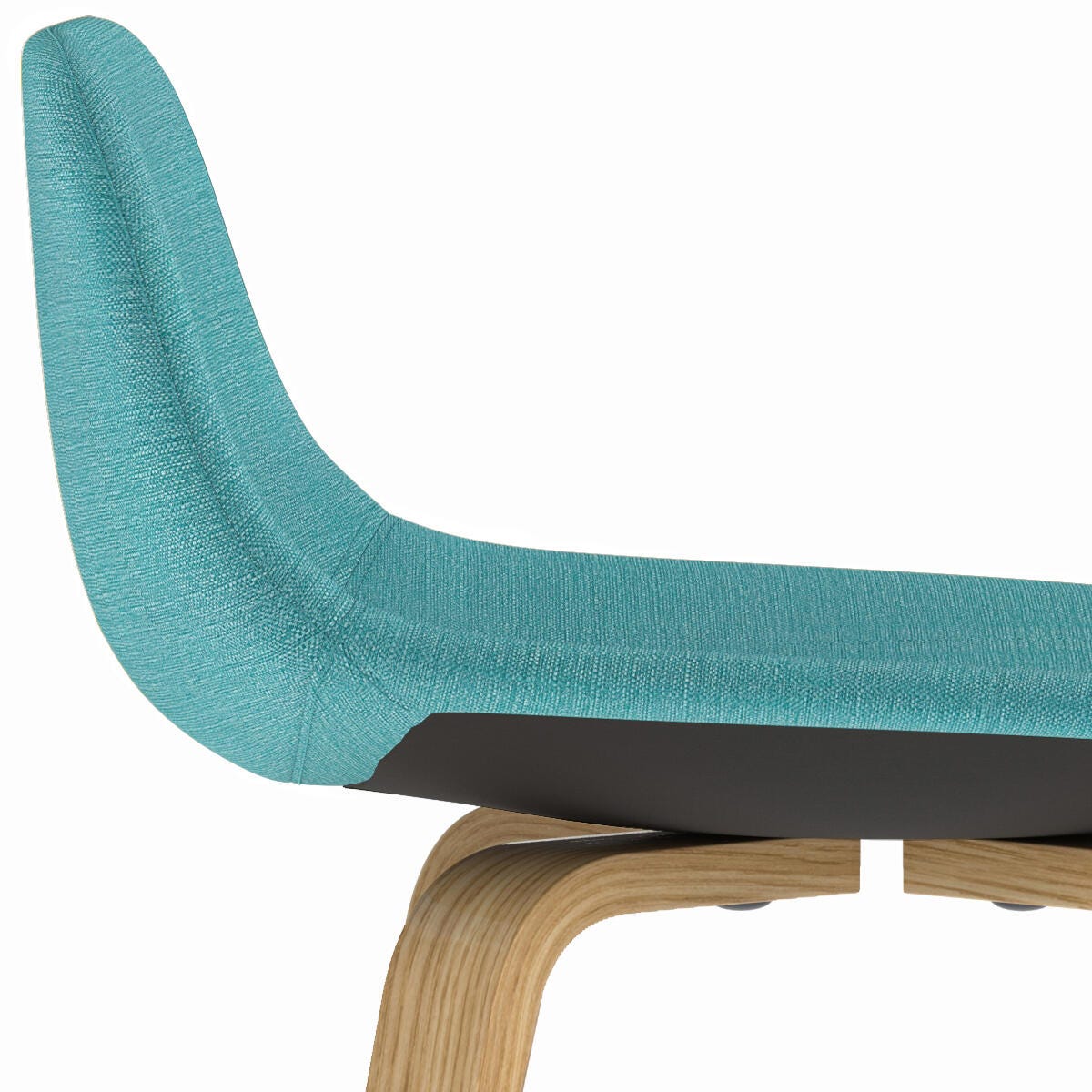 Simpli Home Randolph Counter Height Bar Stool (Set of 2), Aqua Blue, large