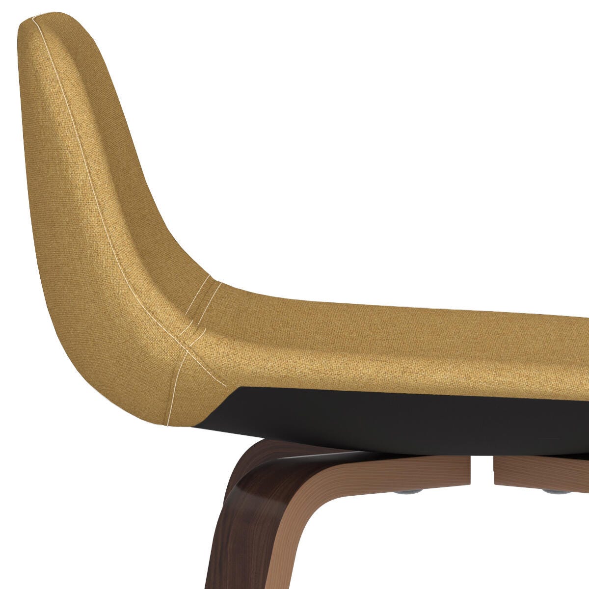 Simpli Home Randolph Counter Height Bar Stool (Set of 2), Dijon Yellow, large