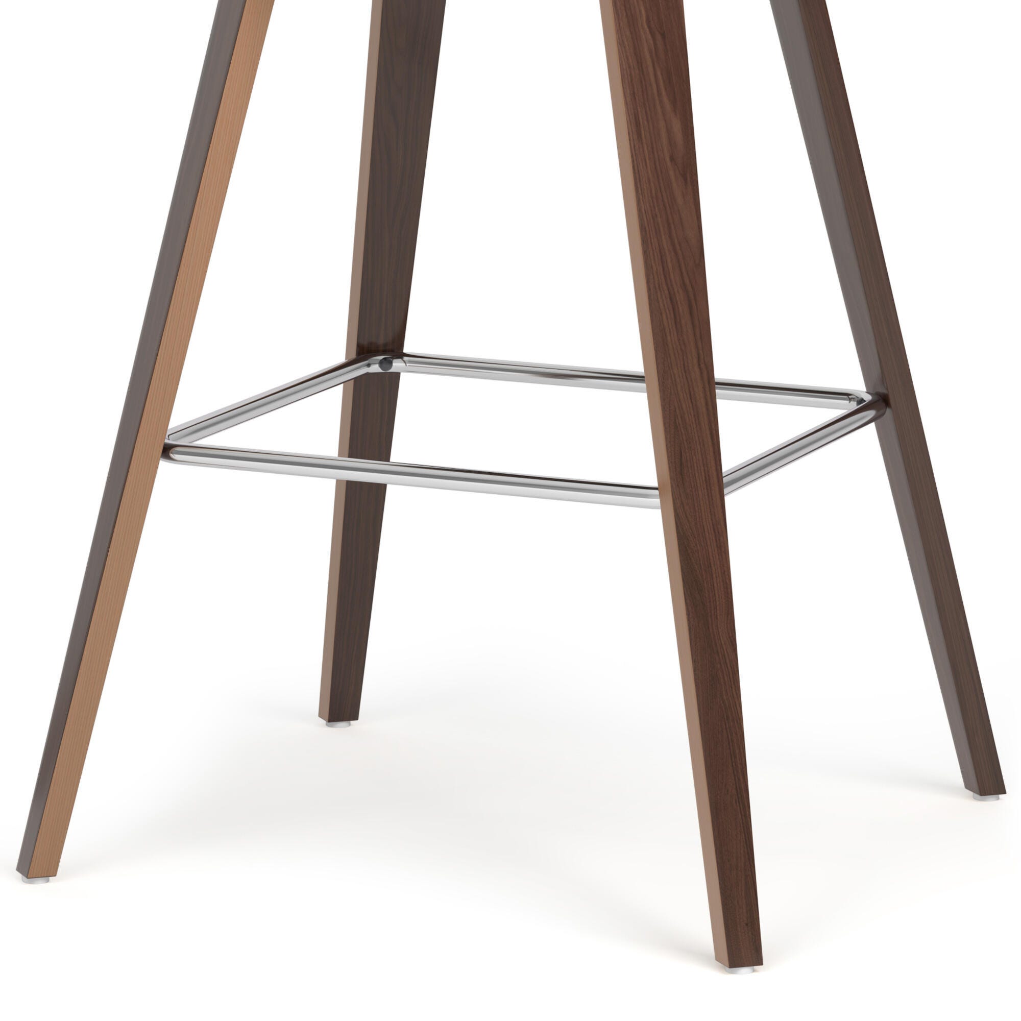 Simpli Home Randolph Counter Height Bar Stool (Set of 2), Dijon Yellow, large