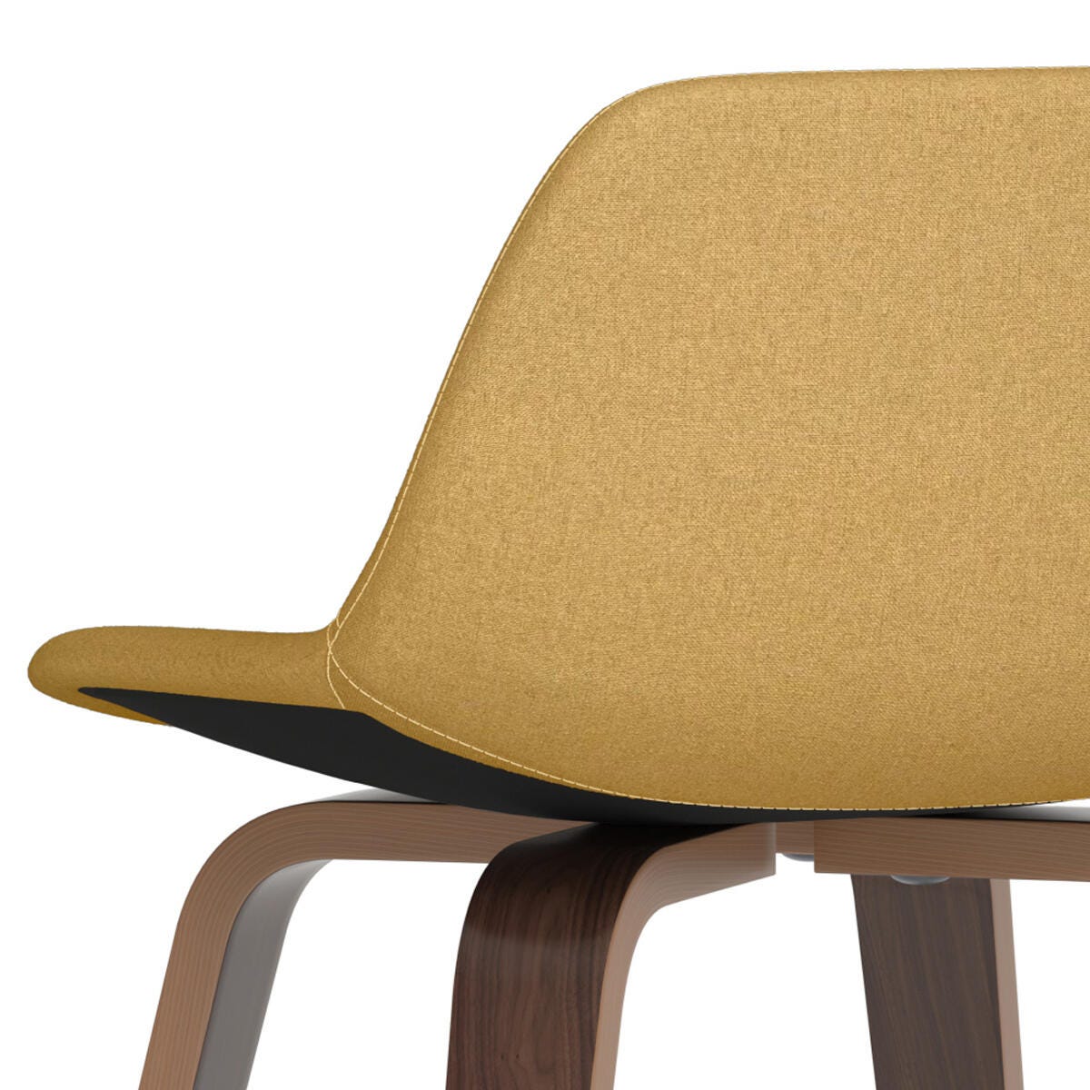Simpli Home Randolph Counter Height Bar Stool (Set of 2), Dijon Yellow, large
