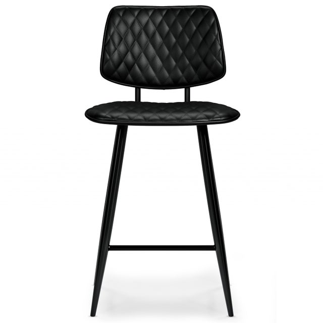 Simpli Home Raya Counter Height Bar Stool (Set of 2)