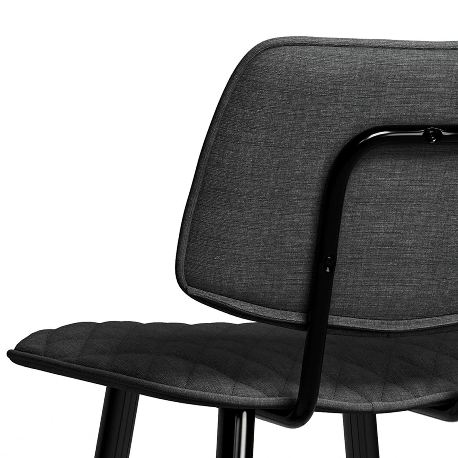 Simpli Home Raya Counter Height Bar Stool (Set of 2), Charcoal, large