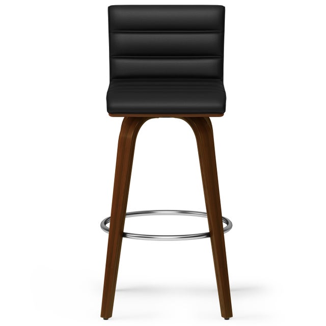Simpli Home Roland Swivel Bar Stool