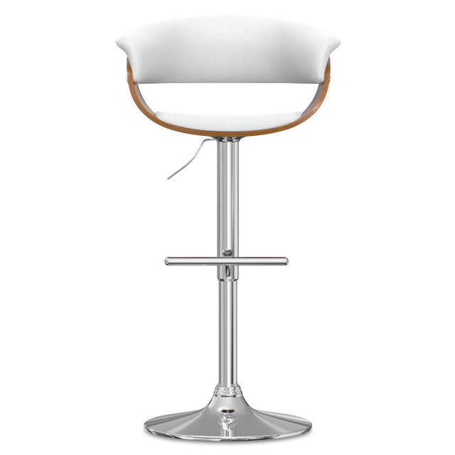 Simpli Home Sheldon Adjustable Swivel Bar Stool