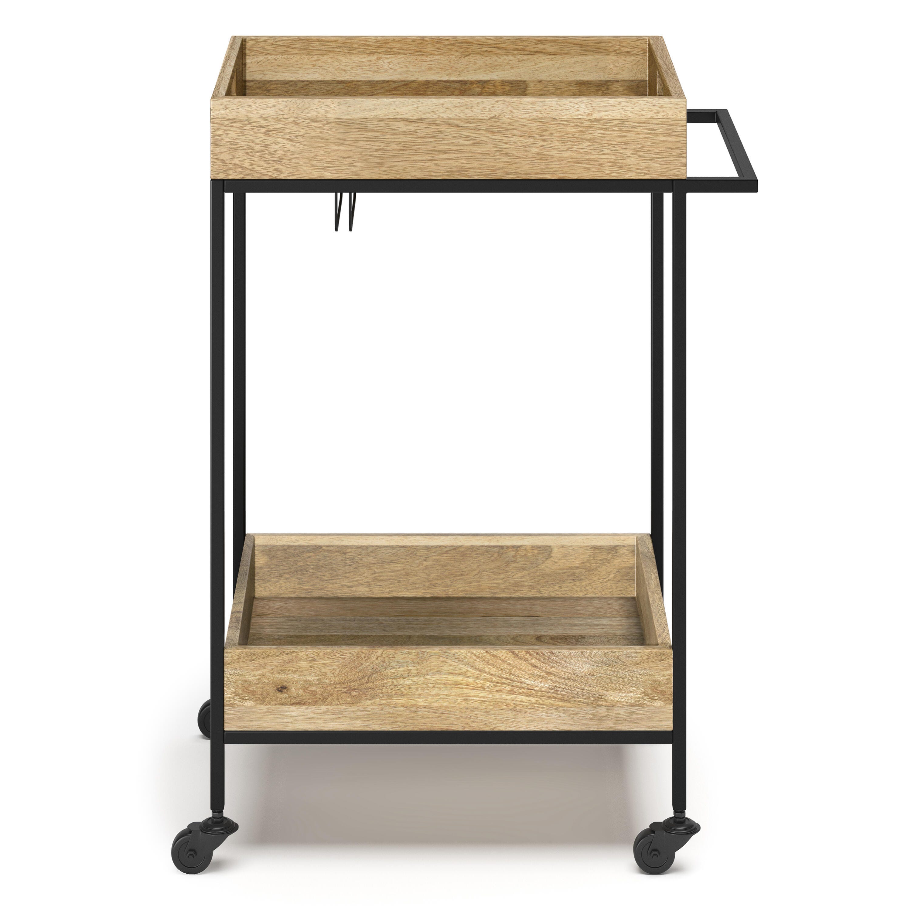 Simpli Home Simons Bar Cart, , large