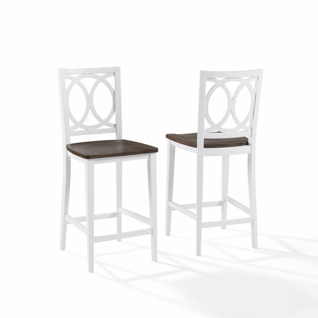 Crosley Furniture Charlotte Counter Height Bar Stool (Set of 2)