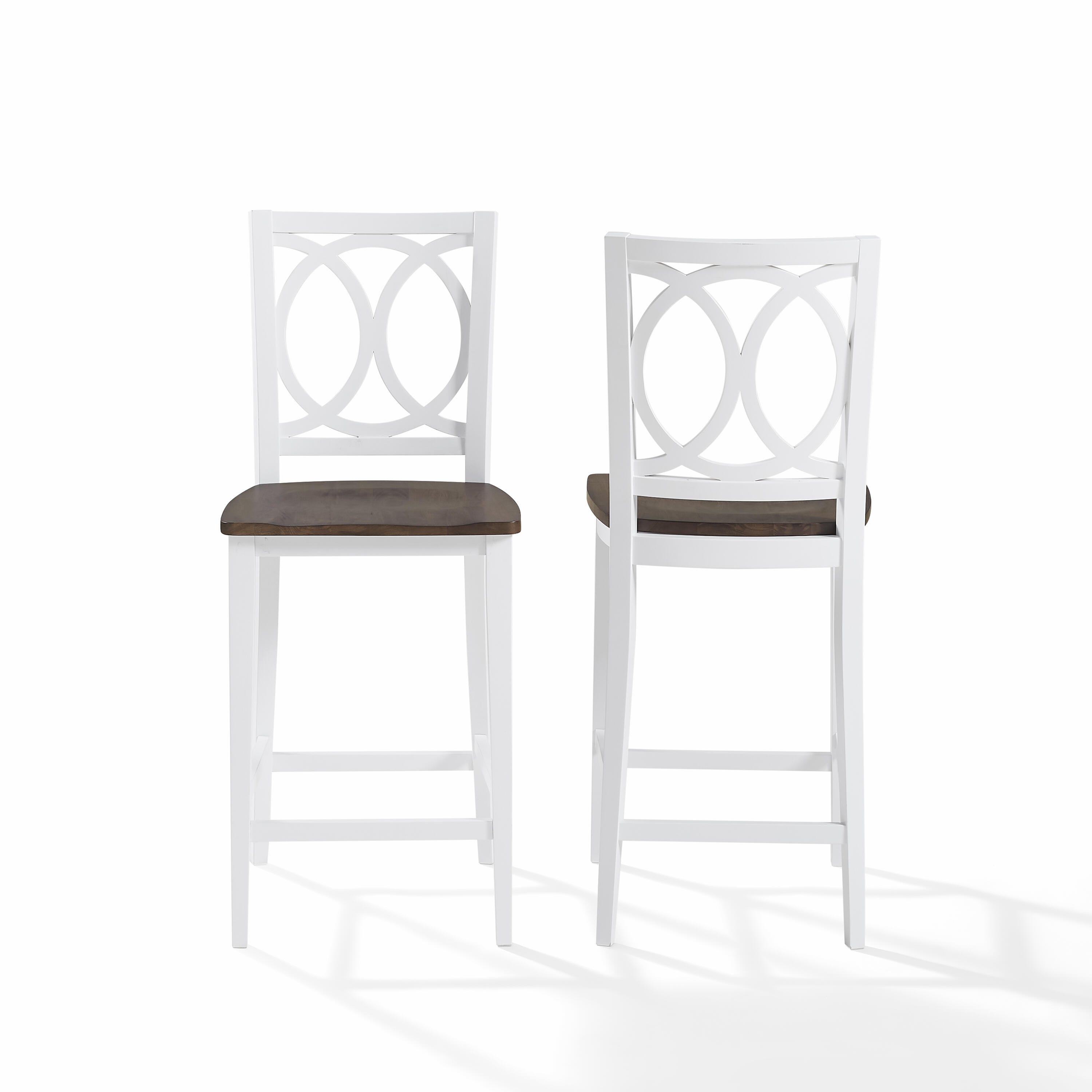 Crosley Furniture Charlotte Counter Height Bar Stool (Set of 2), , large