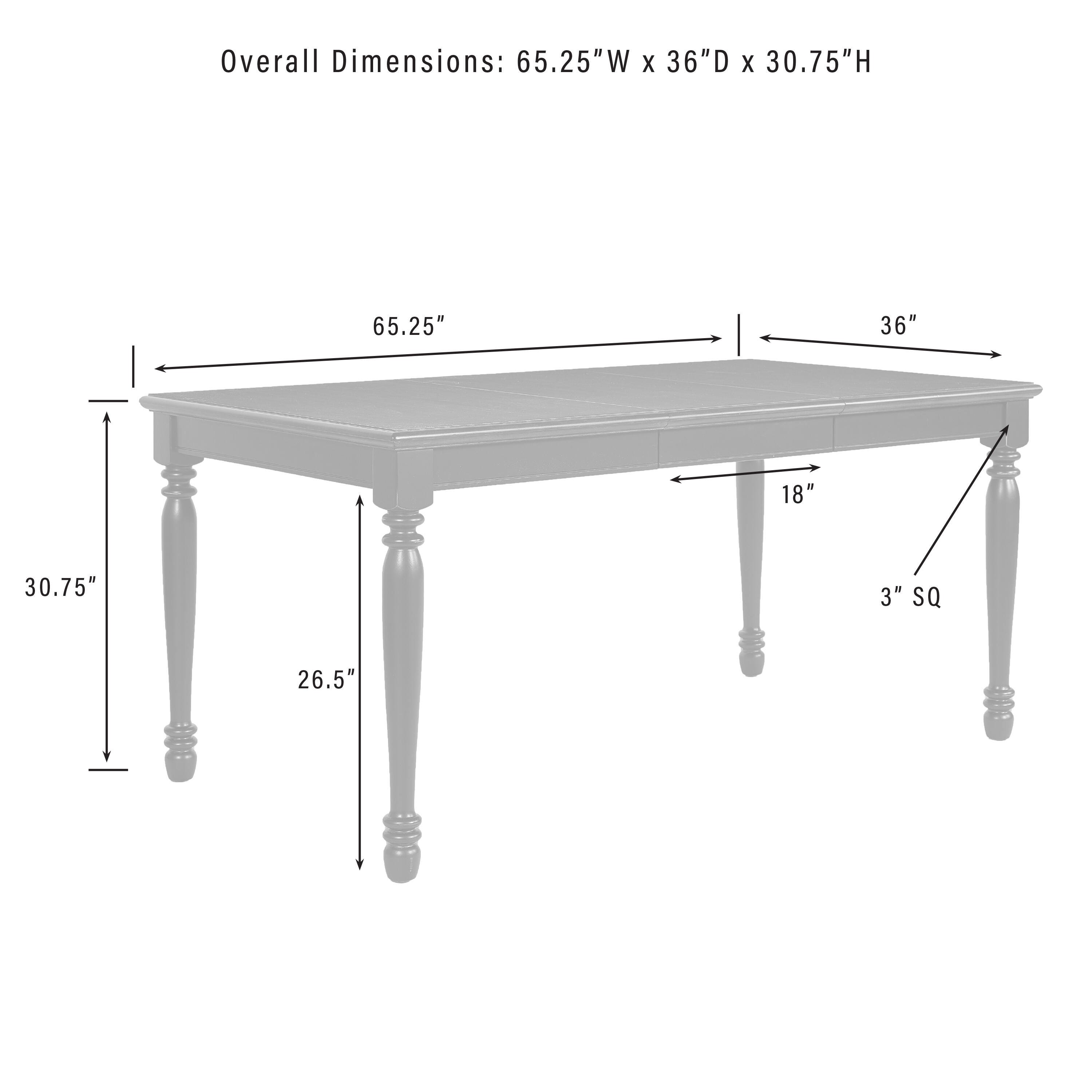 Crosley Furniture Shelby Dining Table, , large