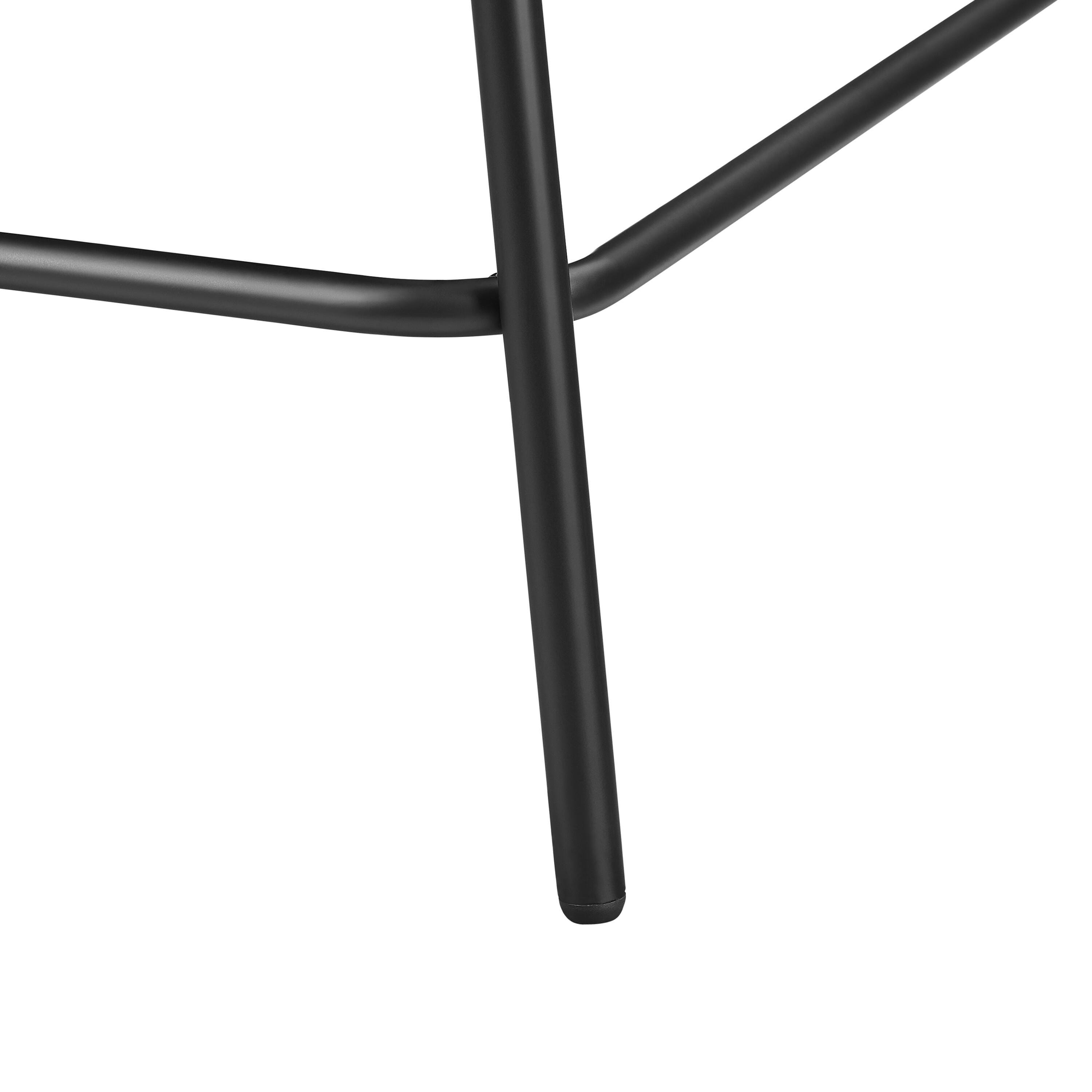 Linon Porter Counter Height Bar Stools (Set of 2), Navy, large