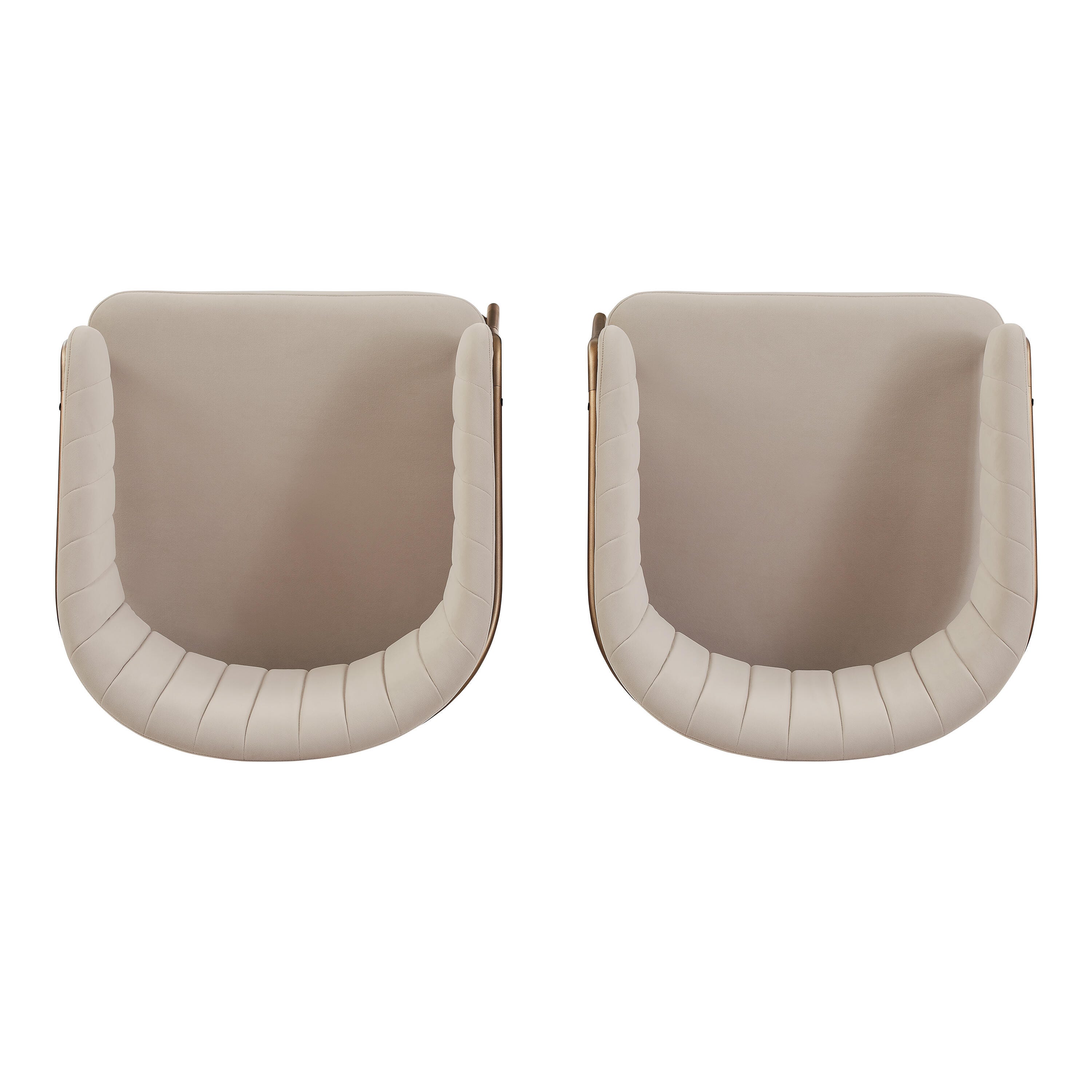 Linon Porter Counter Height Bar Stools (Set of 2), Beige, large