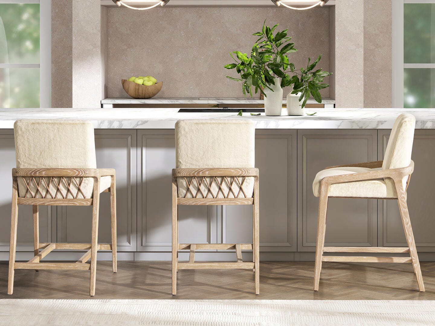 Jennifer Taylor Home Arizona Counter Height Bar Stool, , rollover
