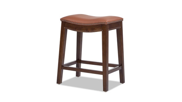 Jennifer Taylor Home Barlow Saddle Counter Height Bar Stool