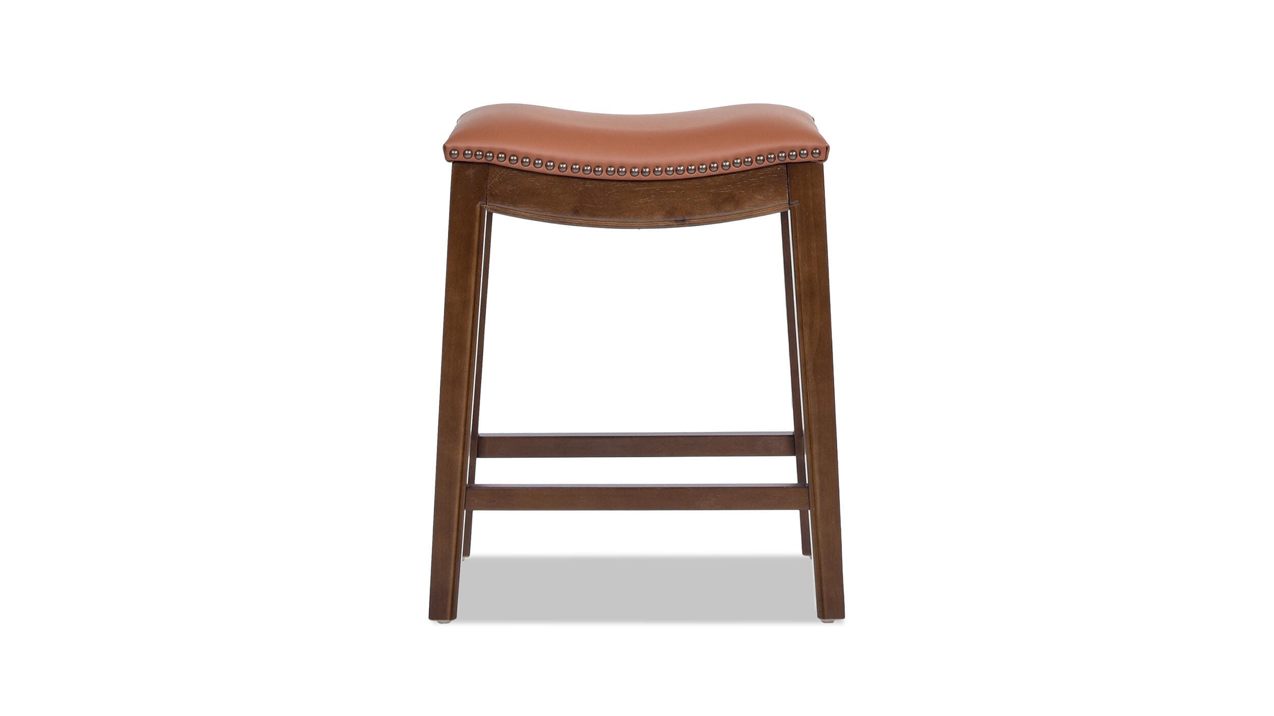Jennifer Taylor Home Barlow Saddle Counter Height Bar Stool, , large