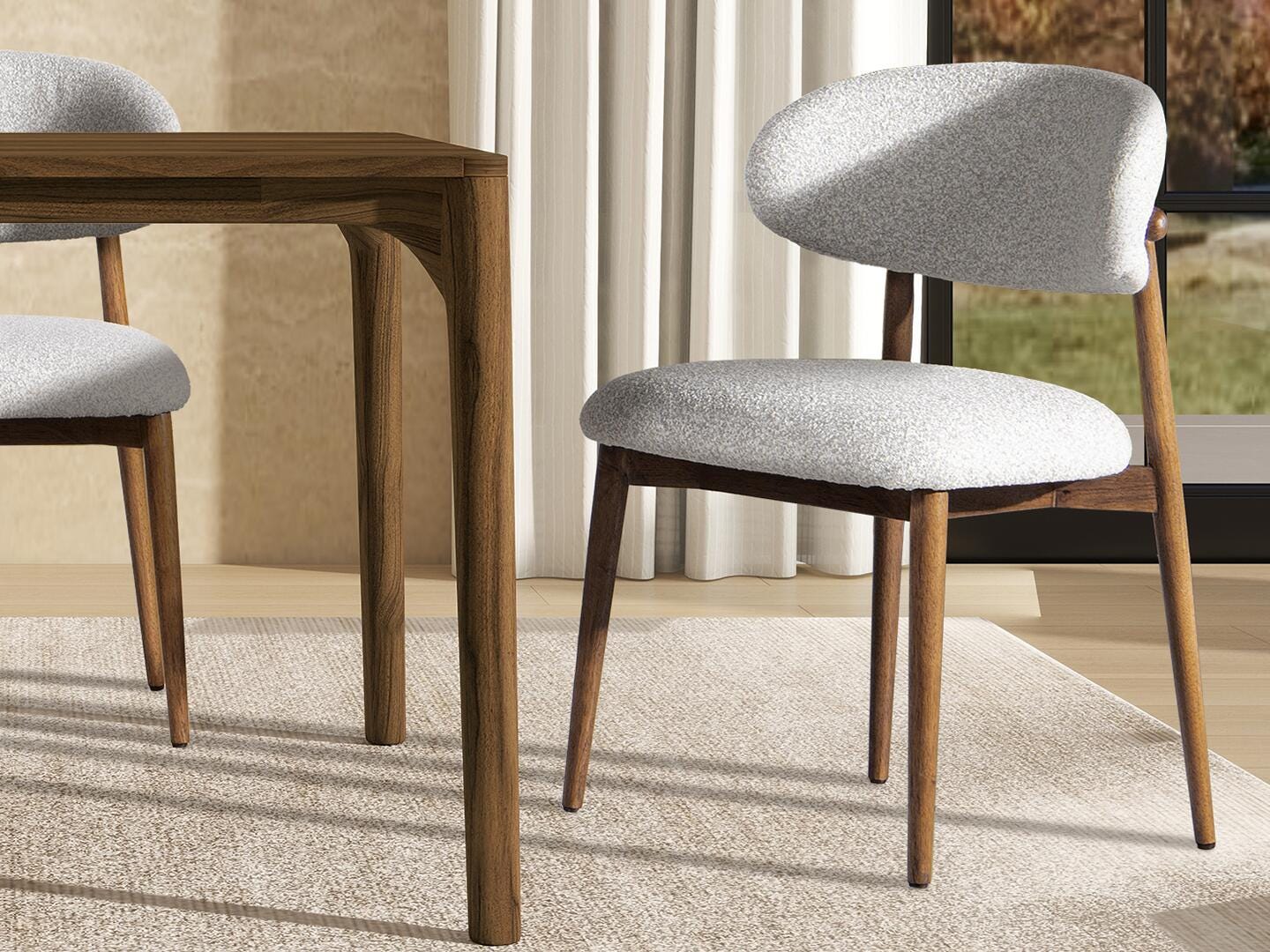 Jennifer Taylor Home Locke Upholstered Dining Chair, , rollover