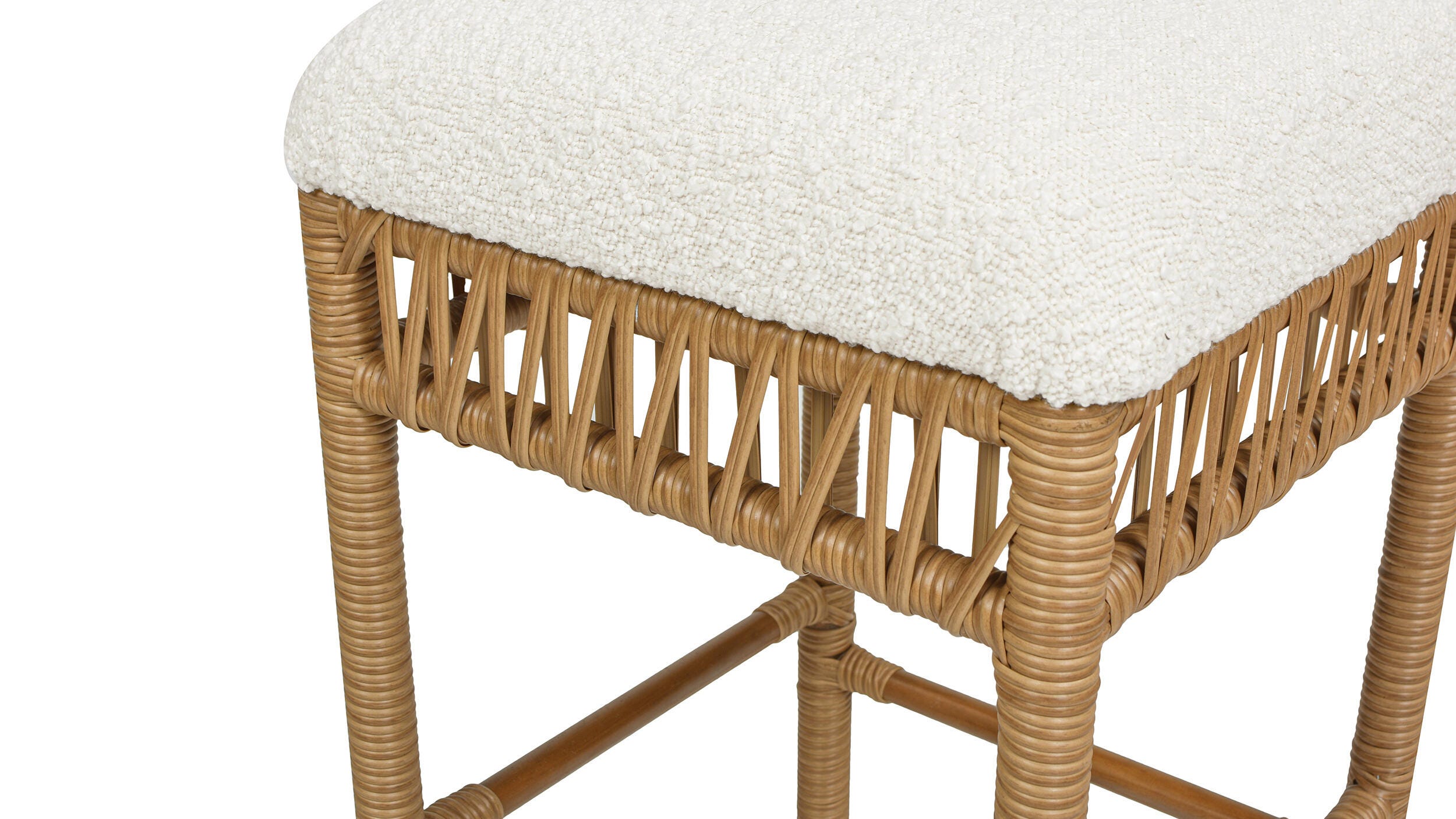 Jennifer Taylor Home Lucia Upholstered Counter Height Bar Stool, , large