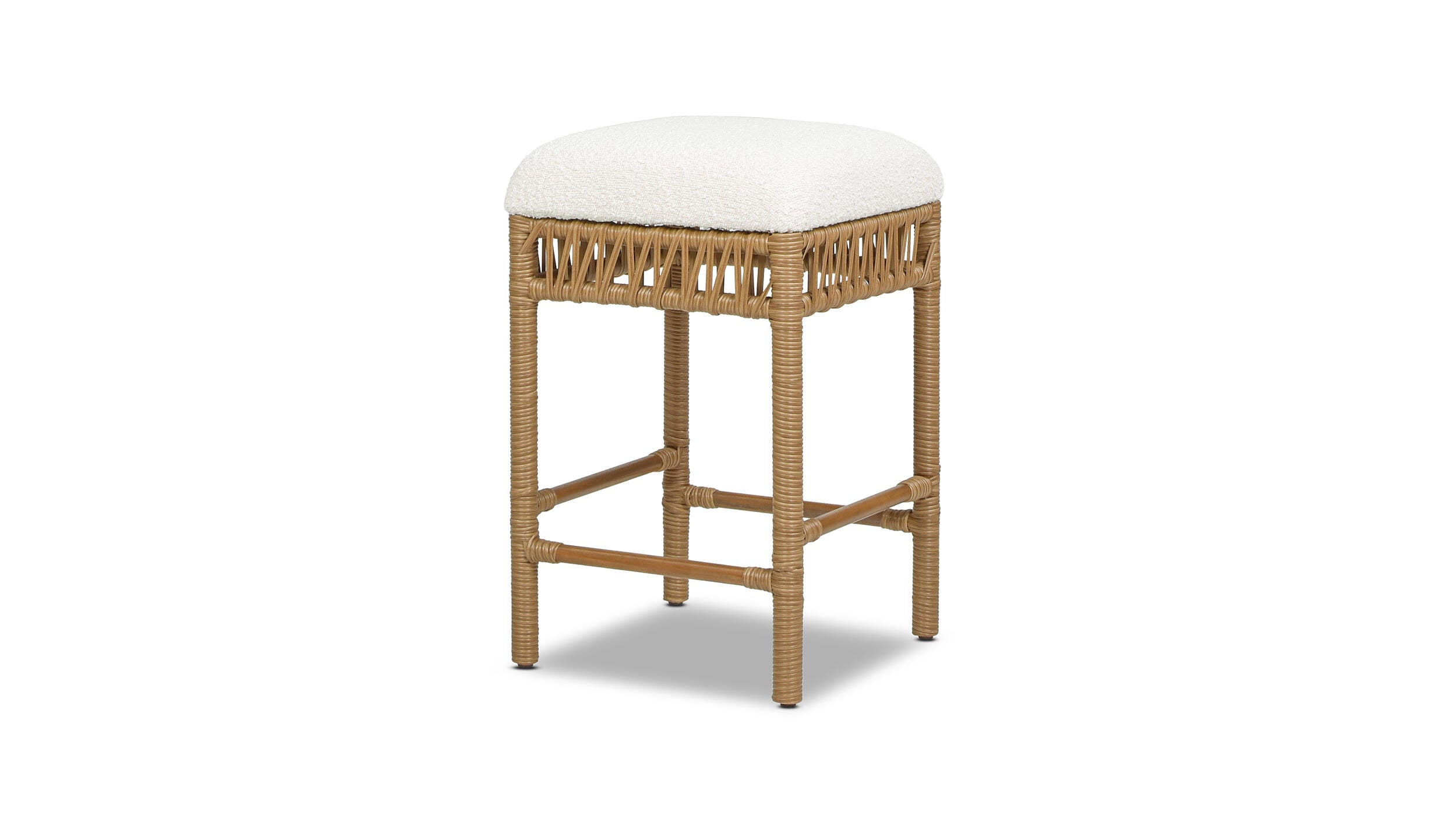Jennifer Taylor Home Lucia Upholstered Counter Height Bar Stool, , large