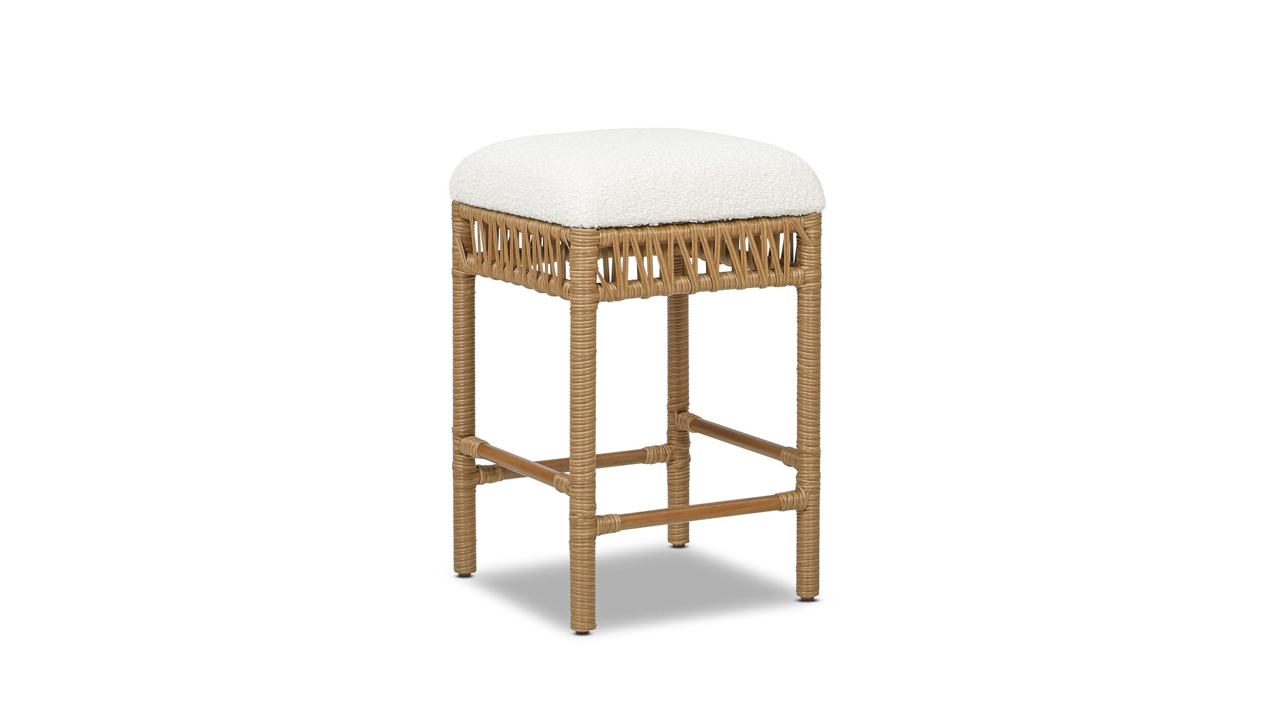 Jennifer Taylor Home Lucia Upholstered Counter Height Bar Stool, , large