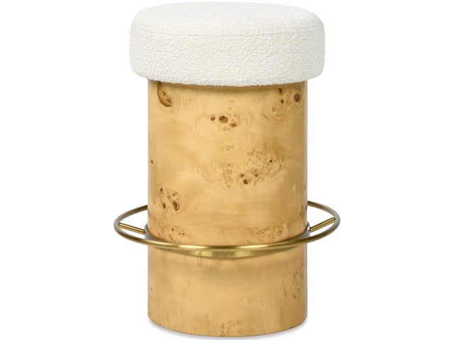Jennifer Taylor Home Nebula Upholstered Counter Height Bar Stool