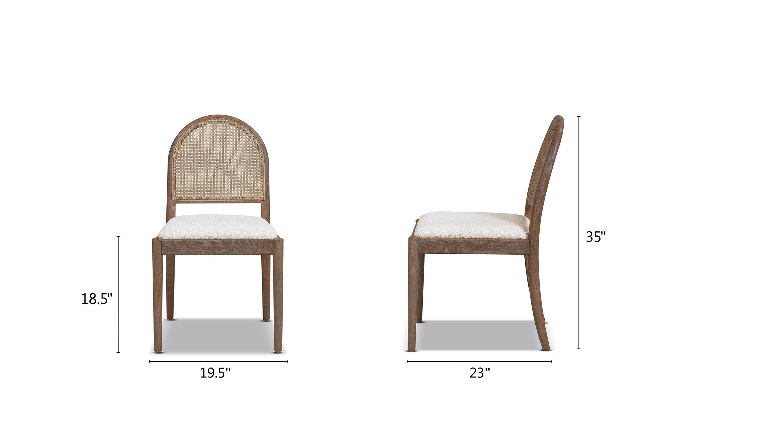Jennifer Taylor Home Panama Side Dining Chair (Set of 2), , large